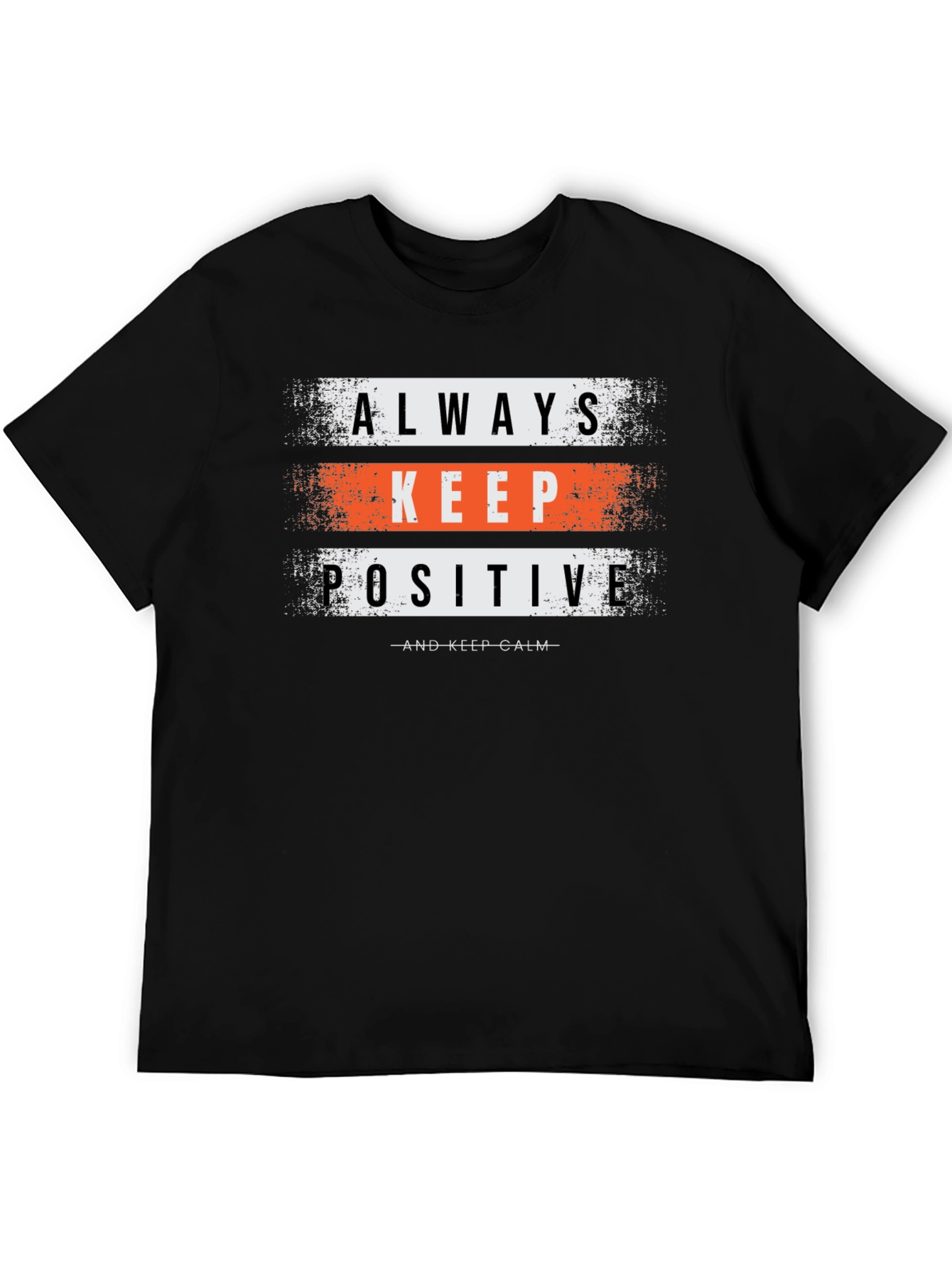 Always Keep Positive Graphic T-Shirt