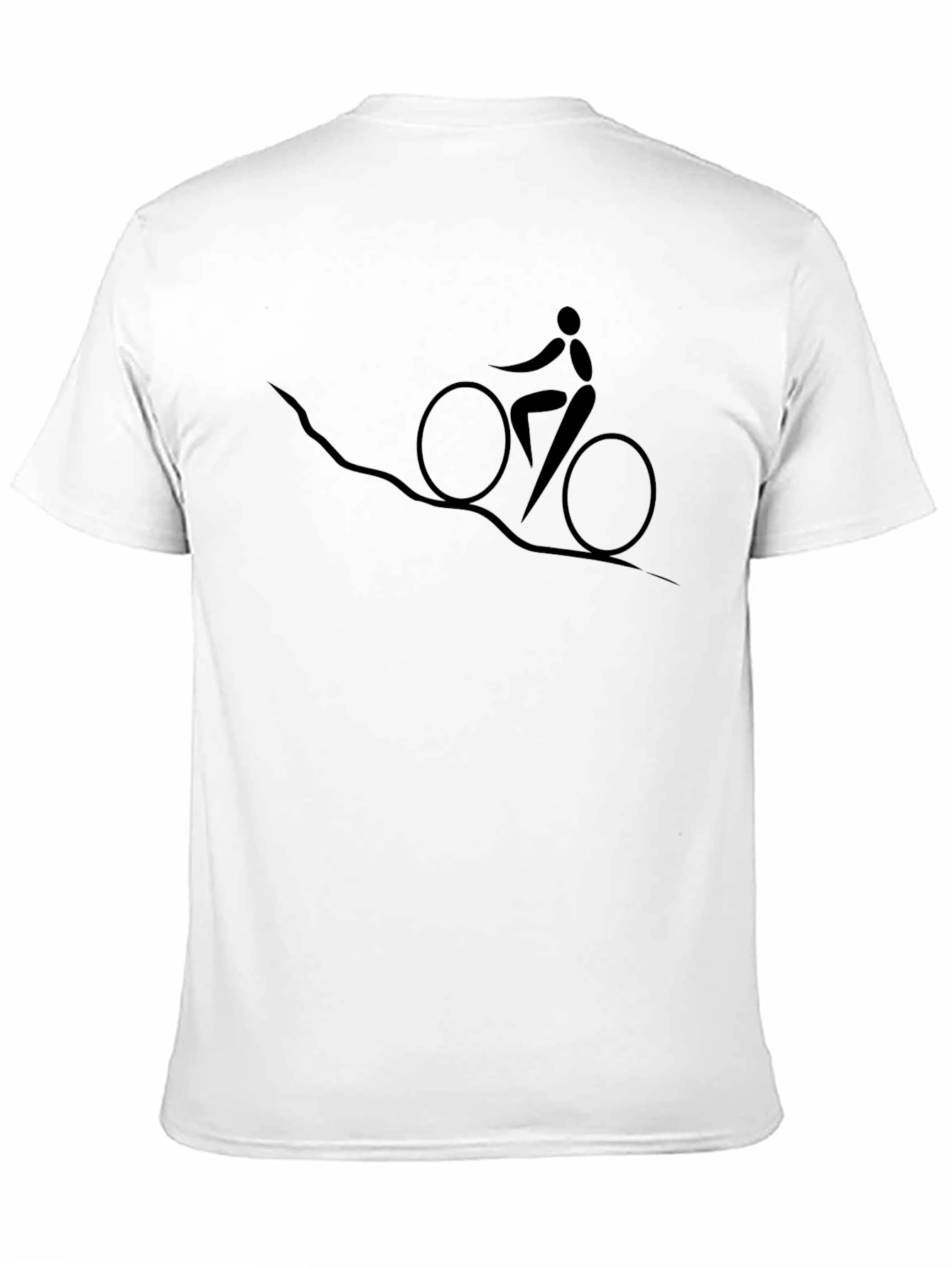 Mountain Bike T-Shirt - Black Graphic Tee