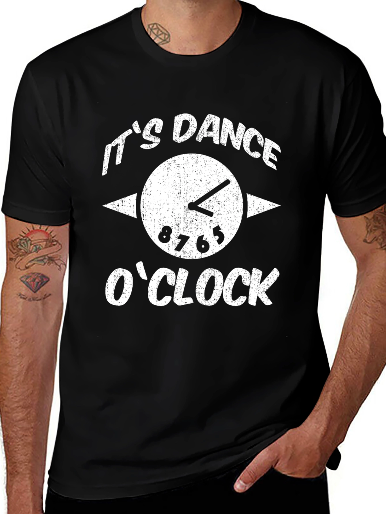 Its Dance OClock T-Shirt - Stylish Graphic Tee