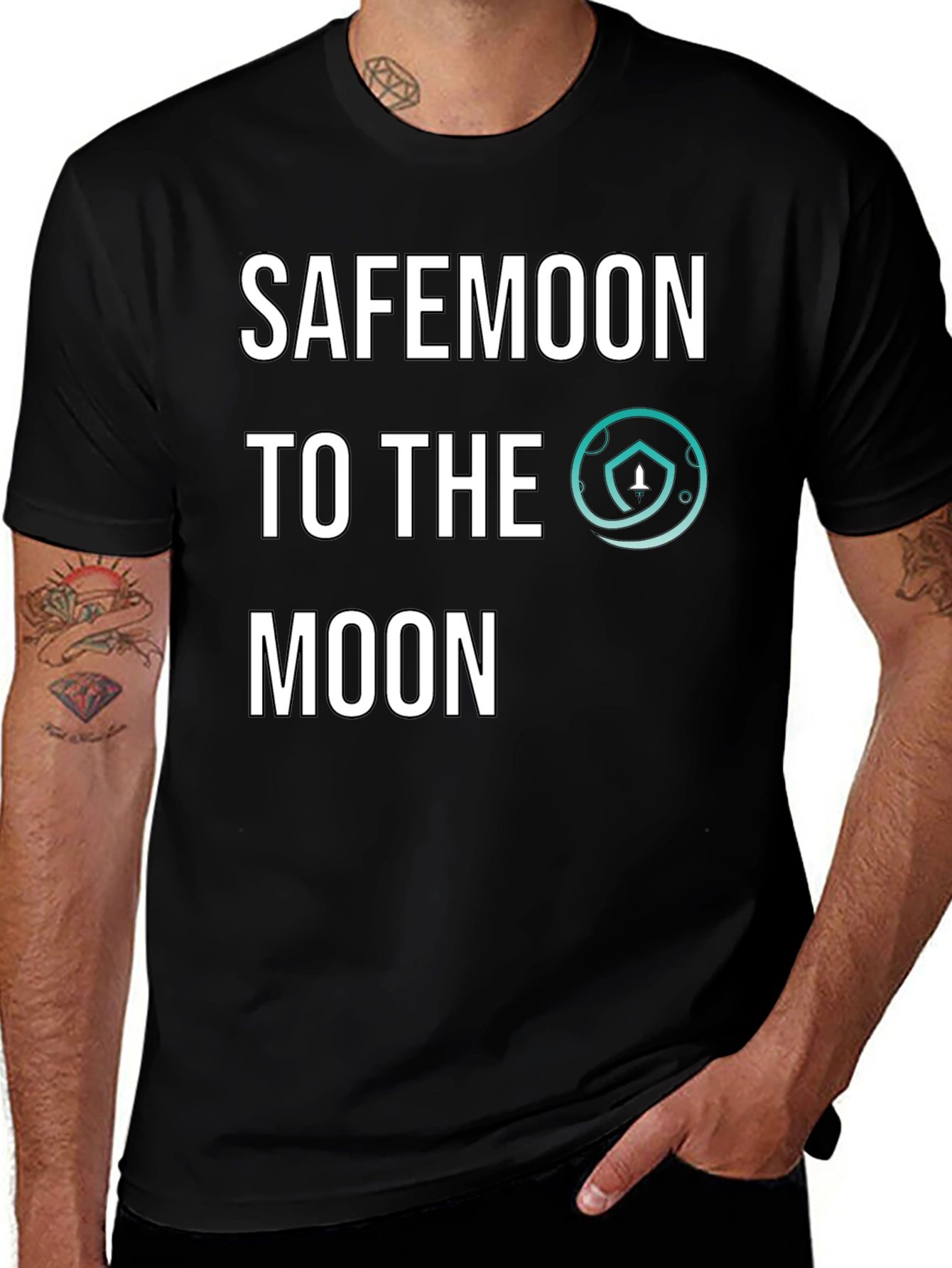 Safemoon Crypto T-Shirt - To The Moon!