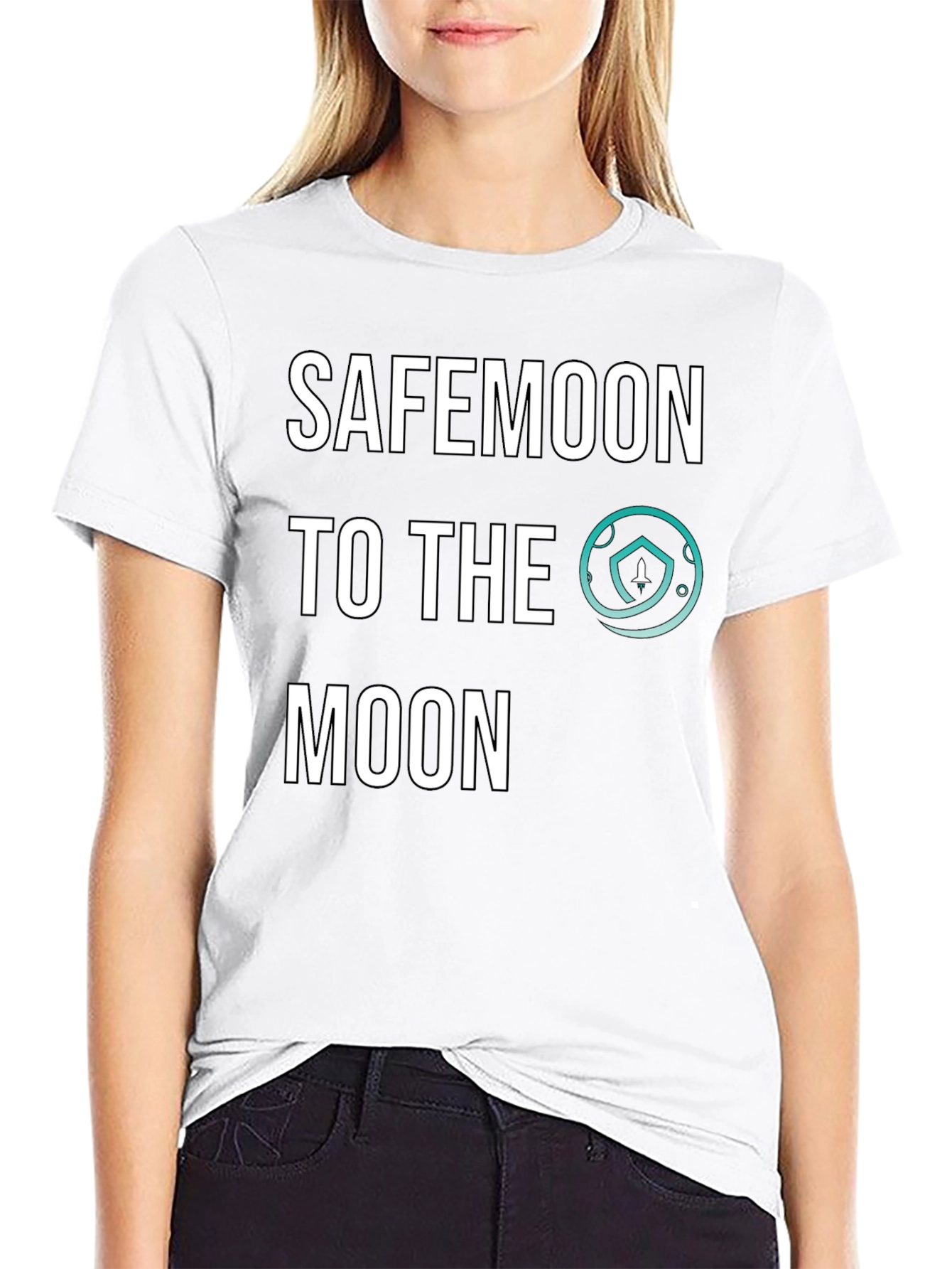 Safemoon Crypto T-Shirt - To The Moon!