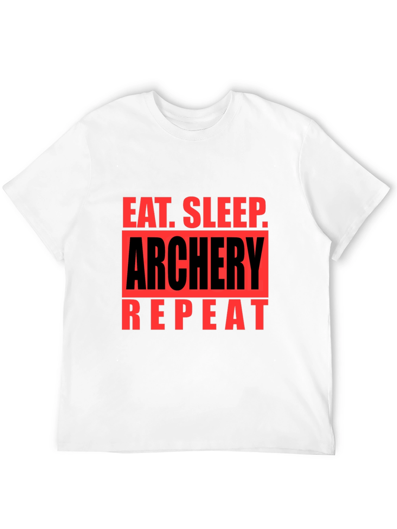 Eat Sleep Archery Repeat Graphic T-Shirt