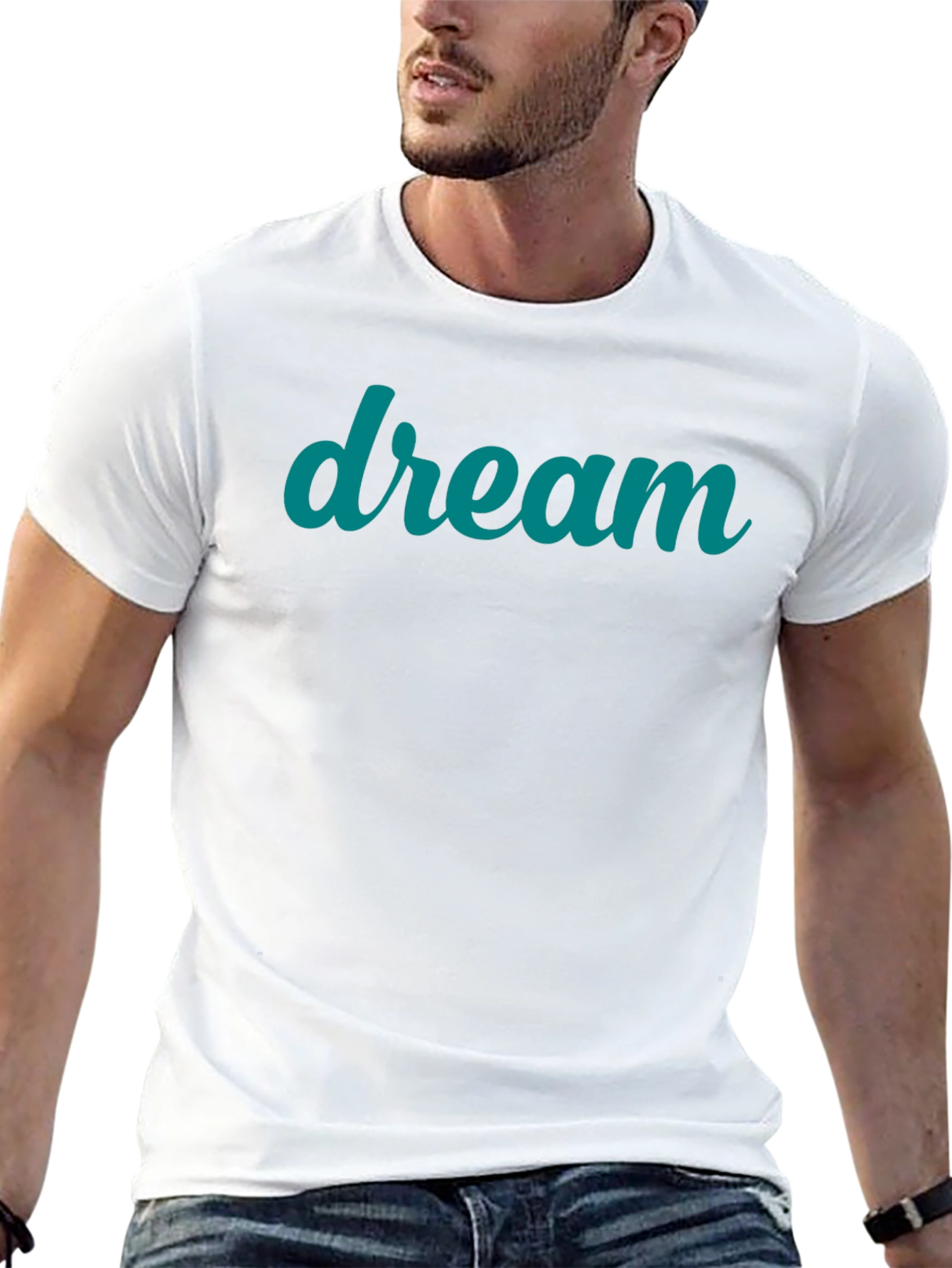 Dream Script Tee - Black
