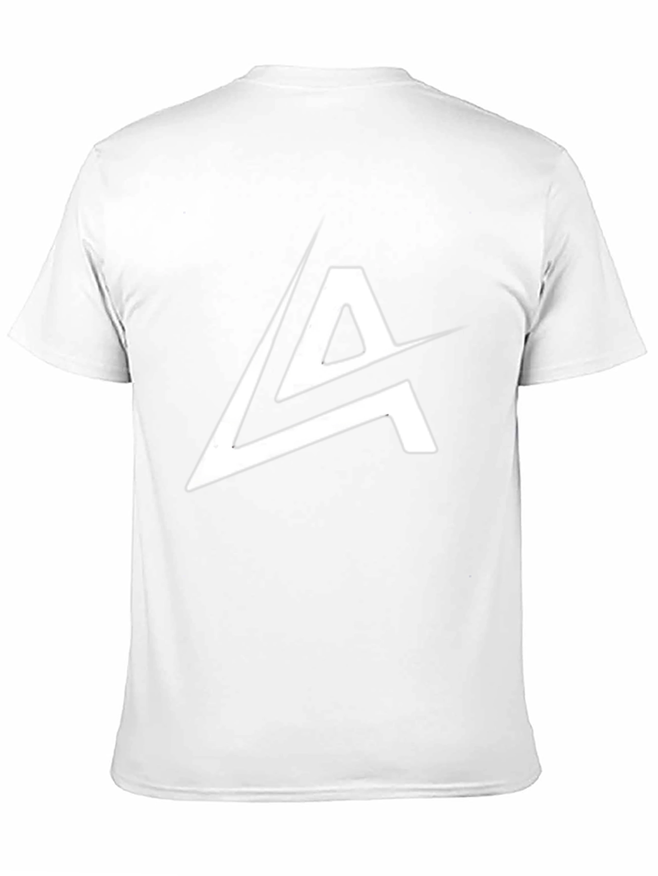 Mens Black Graphic Tee - Modern A Logo