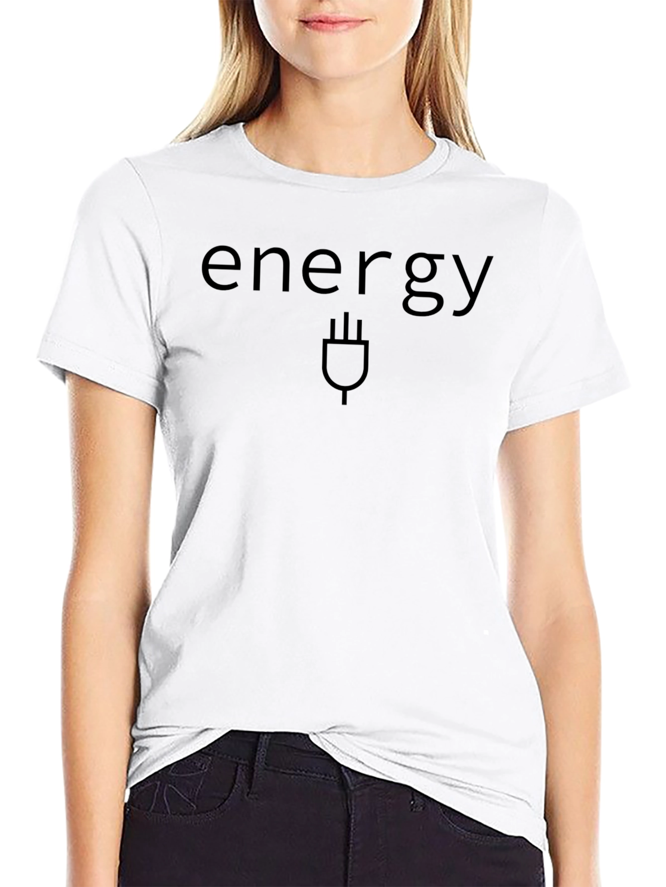 Energy Plug Graphic Tee - Soft & Stylish