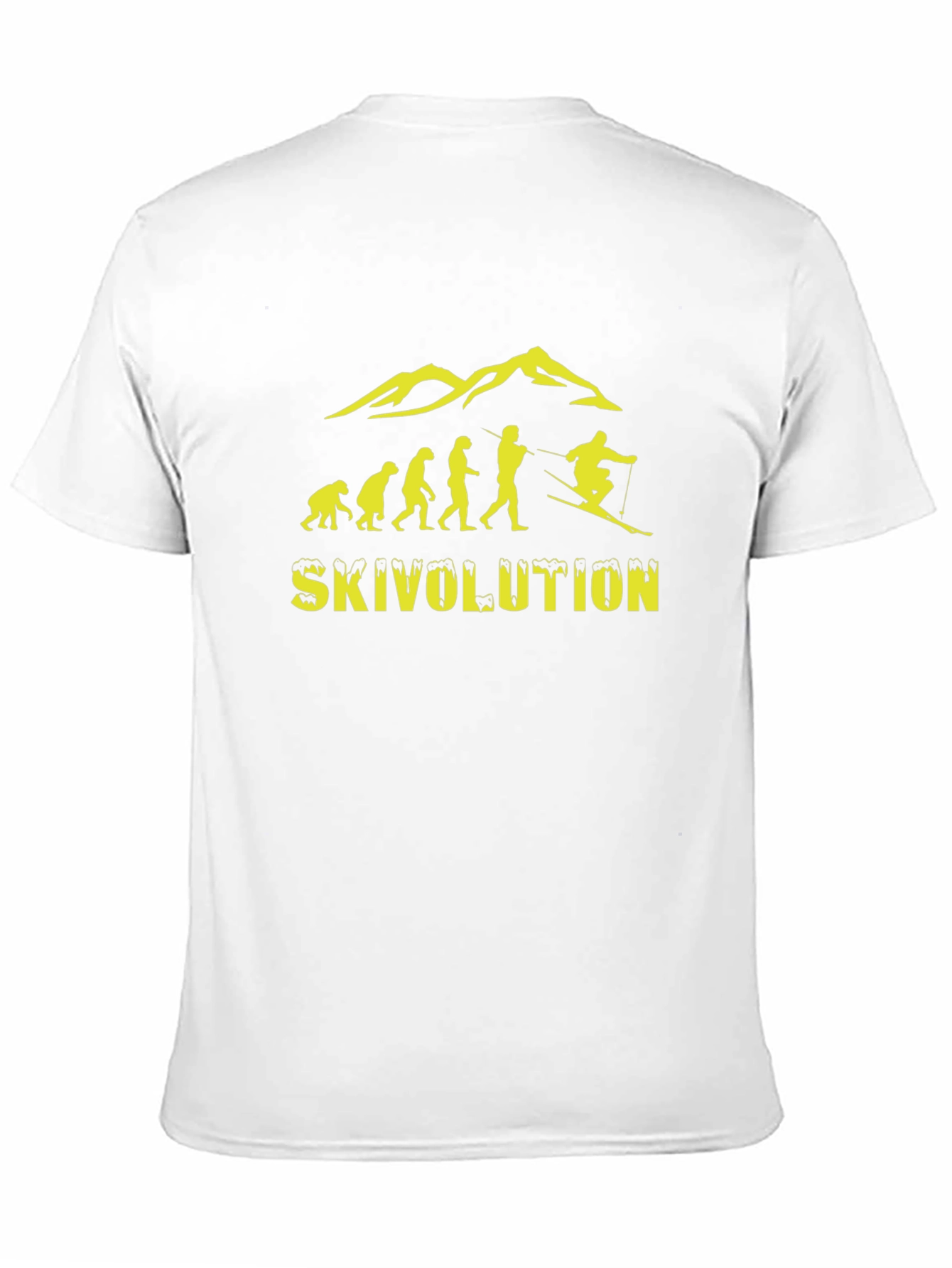 Skivolution T-Shirt - Ski Evolution Humor Tee