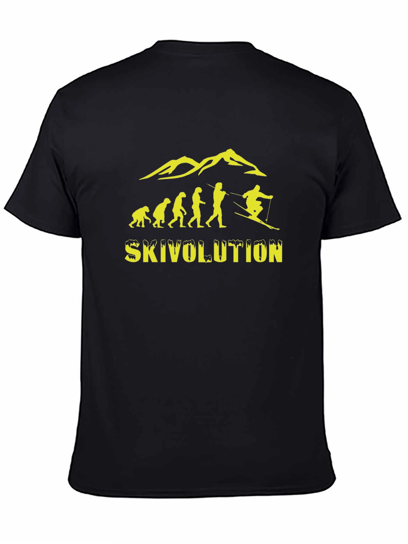 Skivolution T-Shirt - Ski Evolution Humor Tee