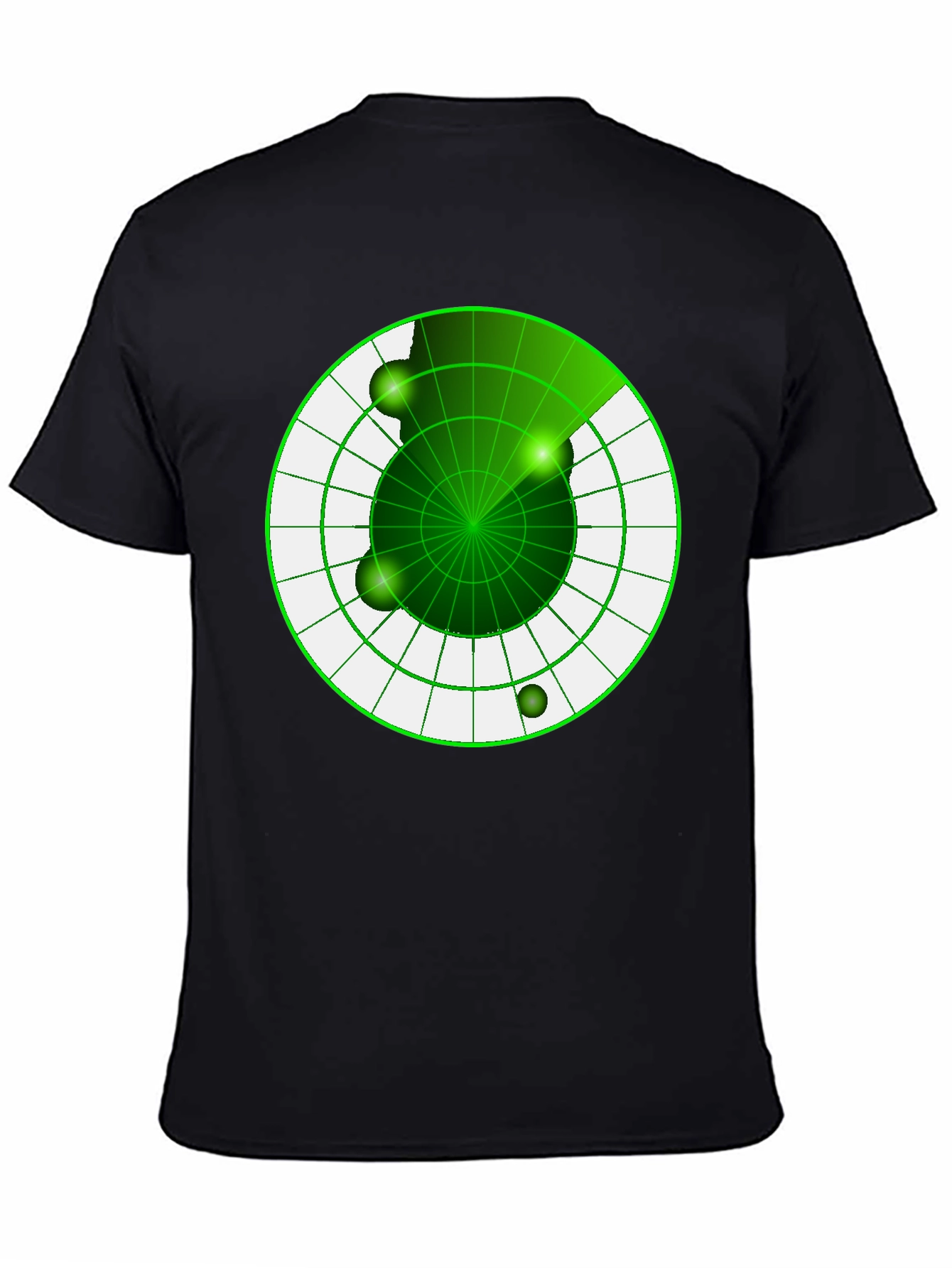 Radar Screen Graphic T-Shirt