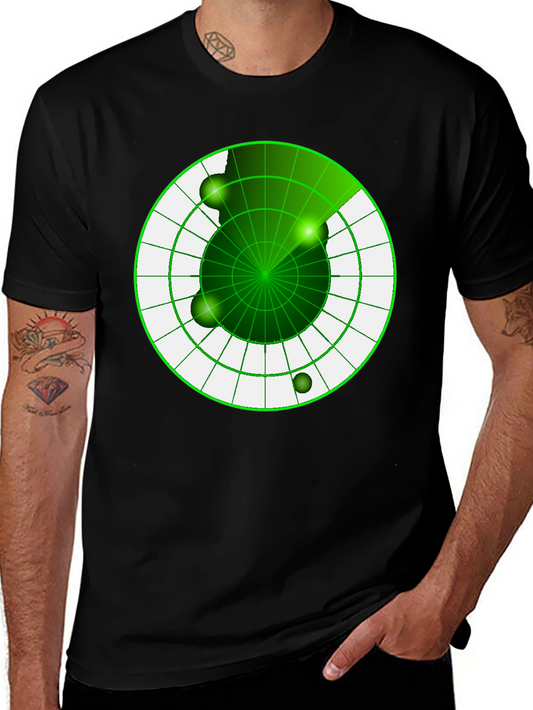 Radar Screen Graphic T-Shirt