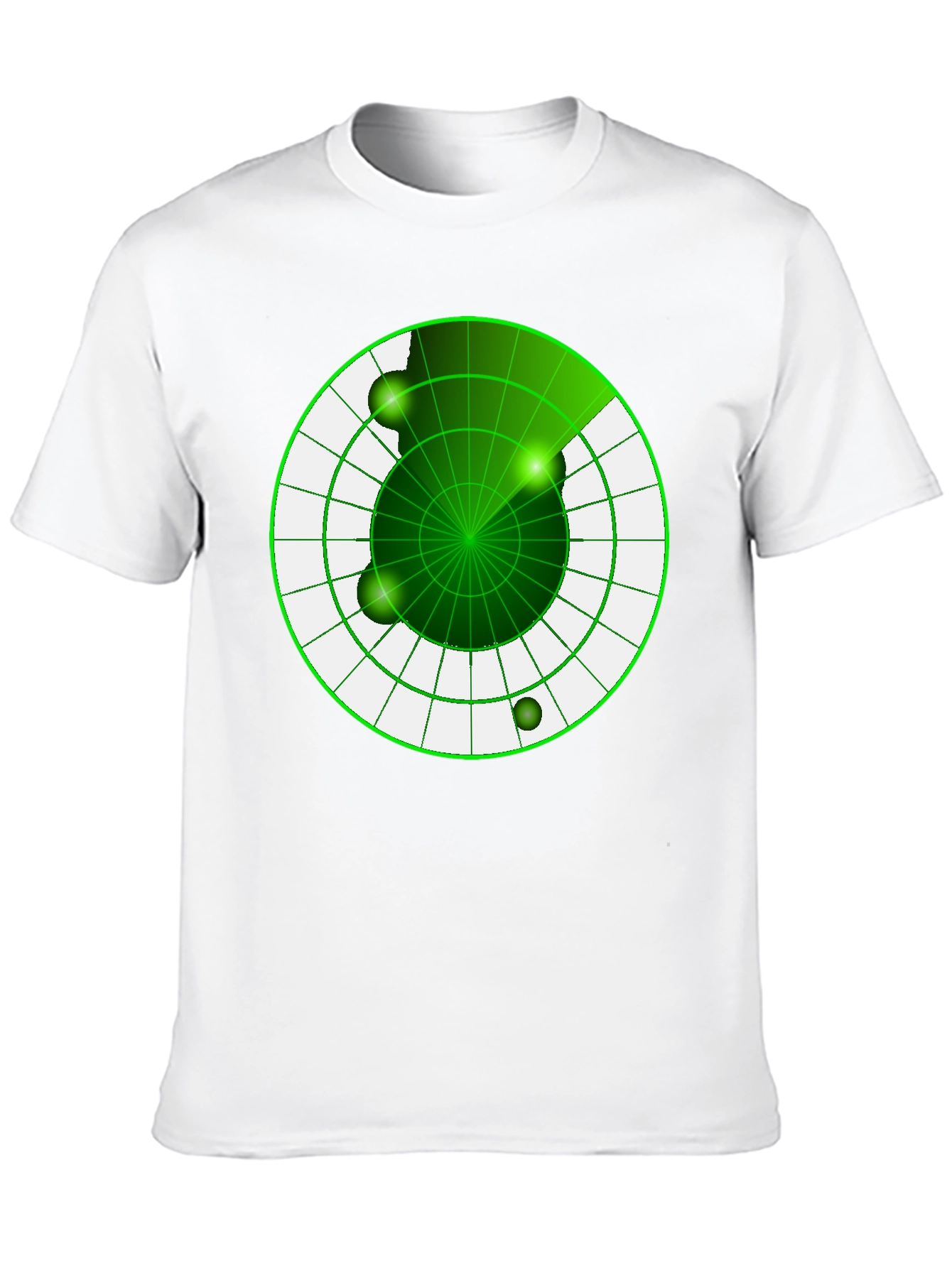Radar Screen Graphic T-Shirt