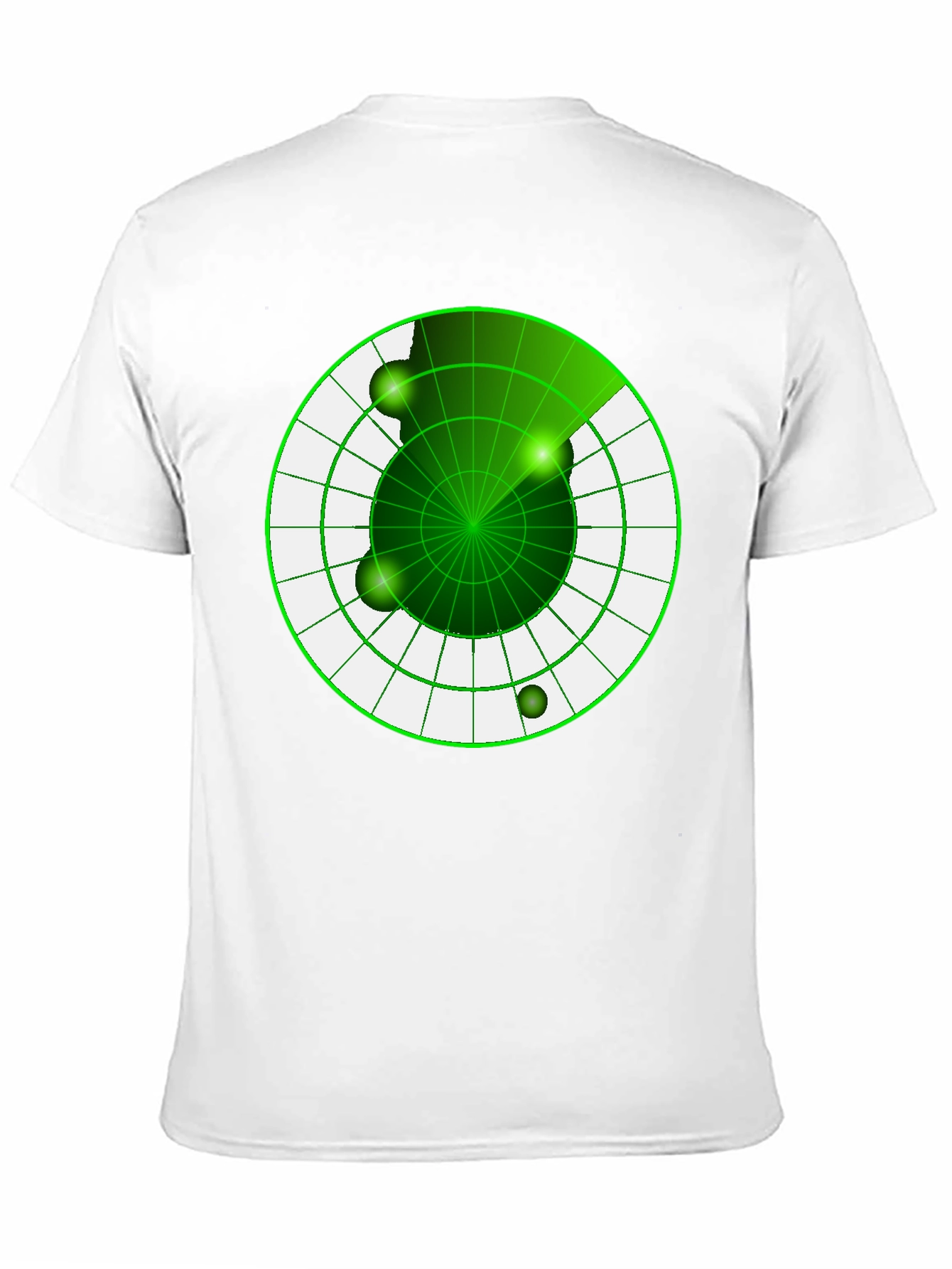 Radar Screen Graphic T-Shirt