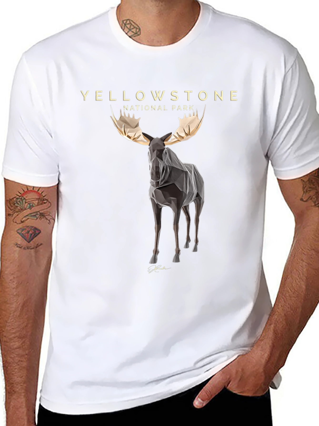 Yellowstone National Park Moose T-Shirt