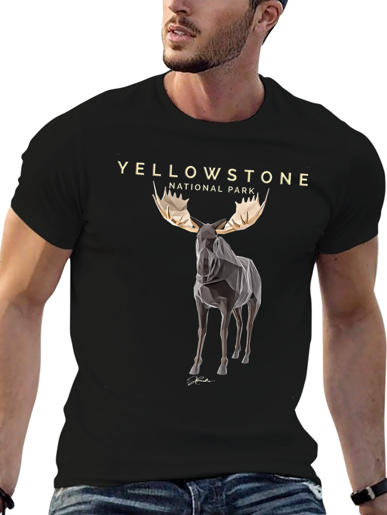 Yellowstone National Park Moose T-Shirt