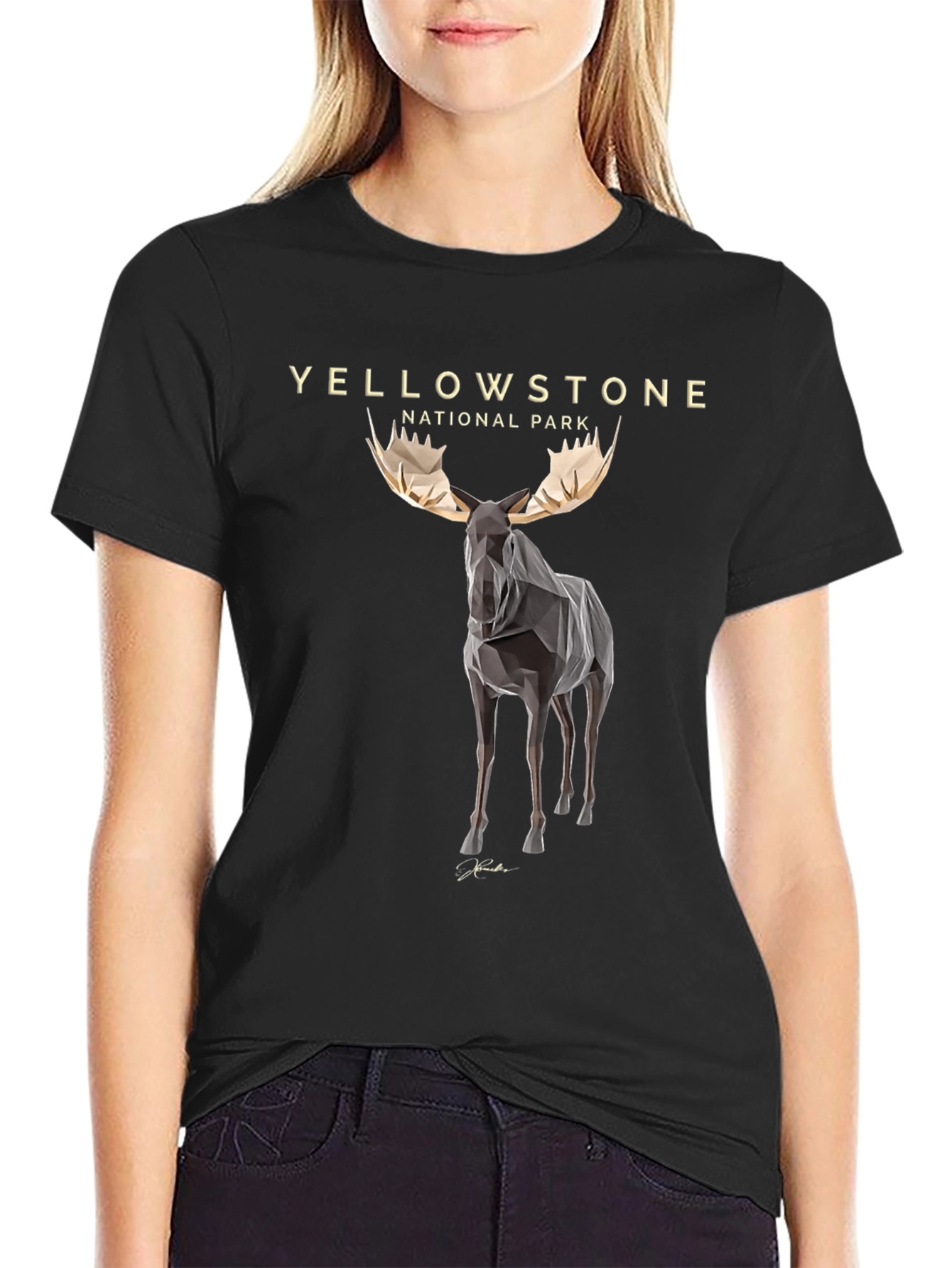 Yellowstone National Park Moose T-Shirt