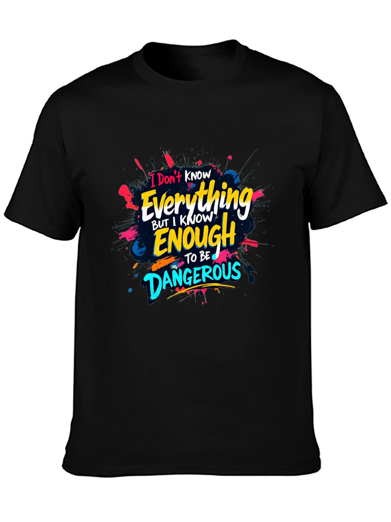 Funny Graphic Tee - Dangerous Knowledge