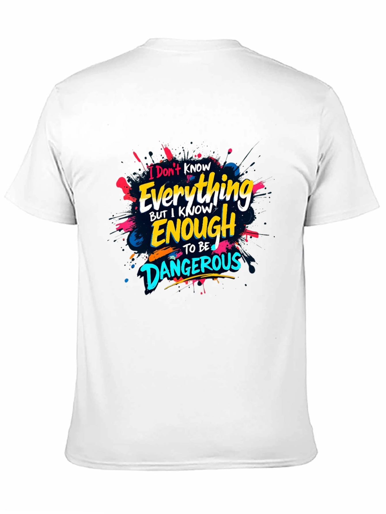 Funny Graphic Tee - Dangerous Knowledge