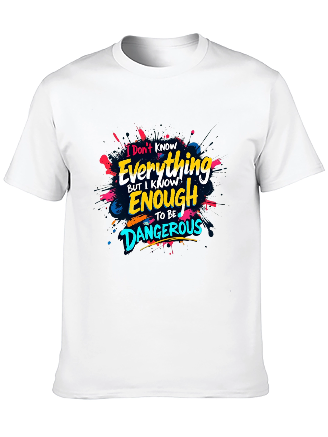 Funny Graphic Tee - Dangerous Knowledge