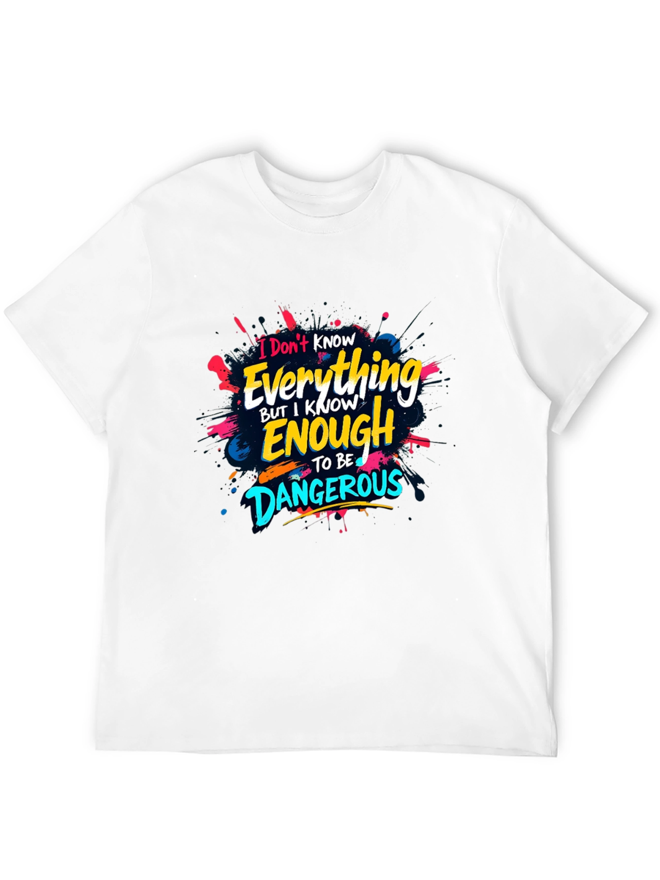 Funny Graphic Tee - Dangerous Knowledge