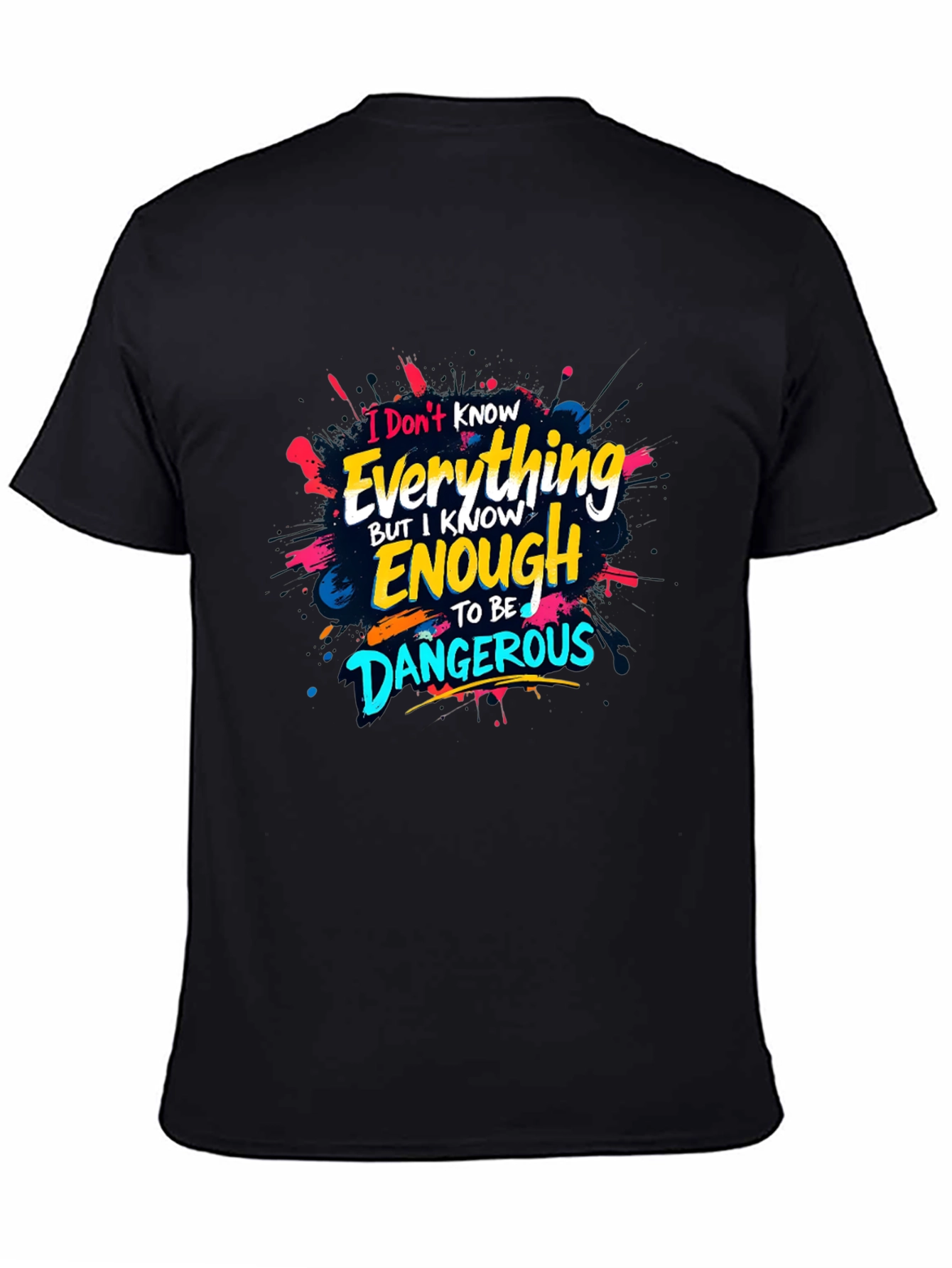Funny Graphic Tee - Dangerous Knowledge