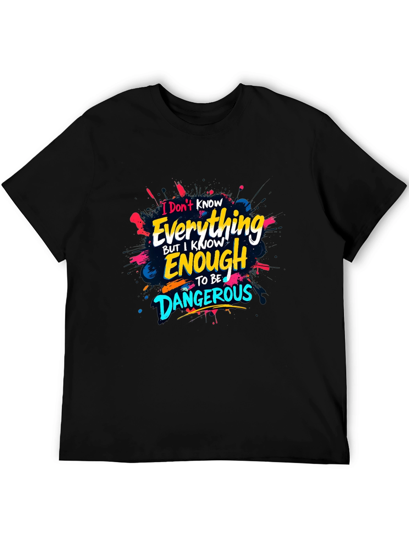 Funny Graphic Tee - Dangerous Knowledge