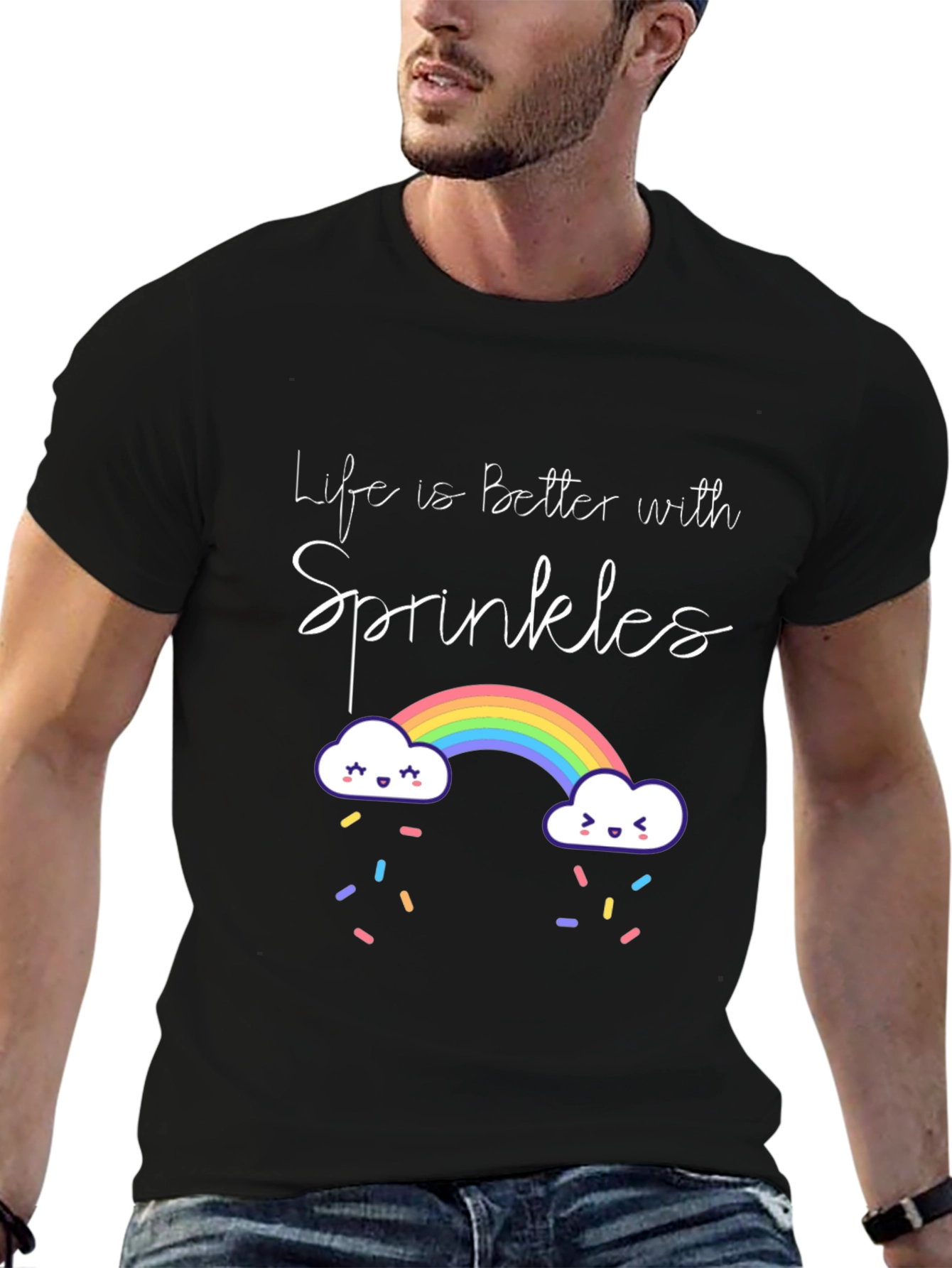 Sprinkles Rainbow Graphic Tee