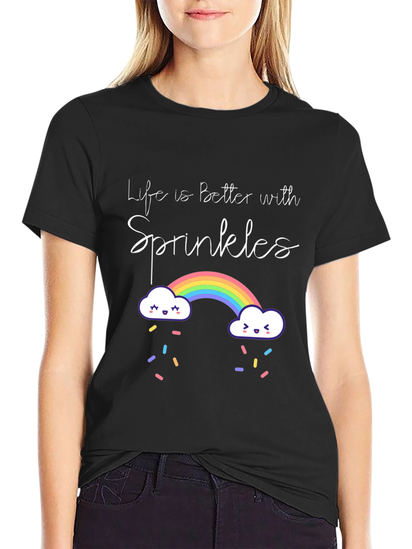Sprinkles Rainbow Graphic Tee