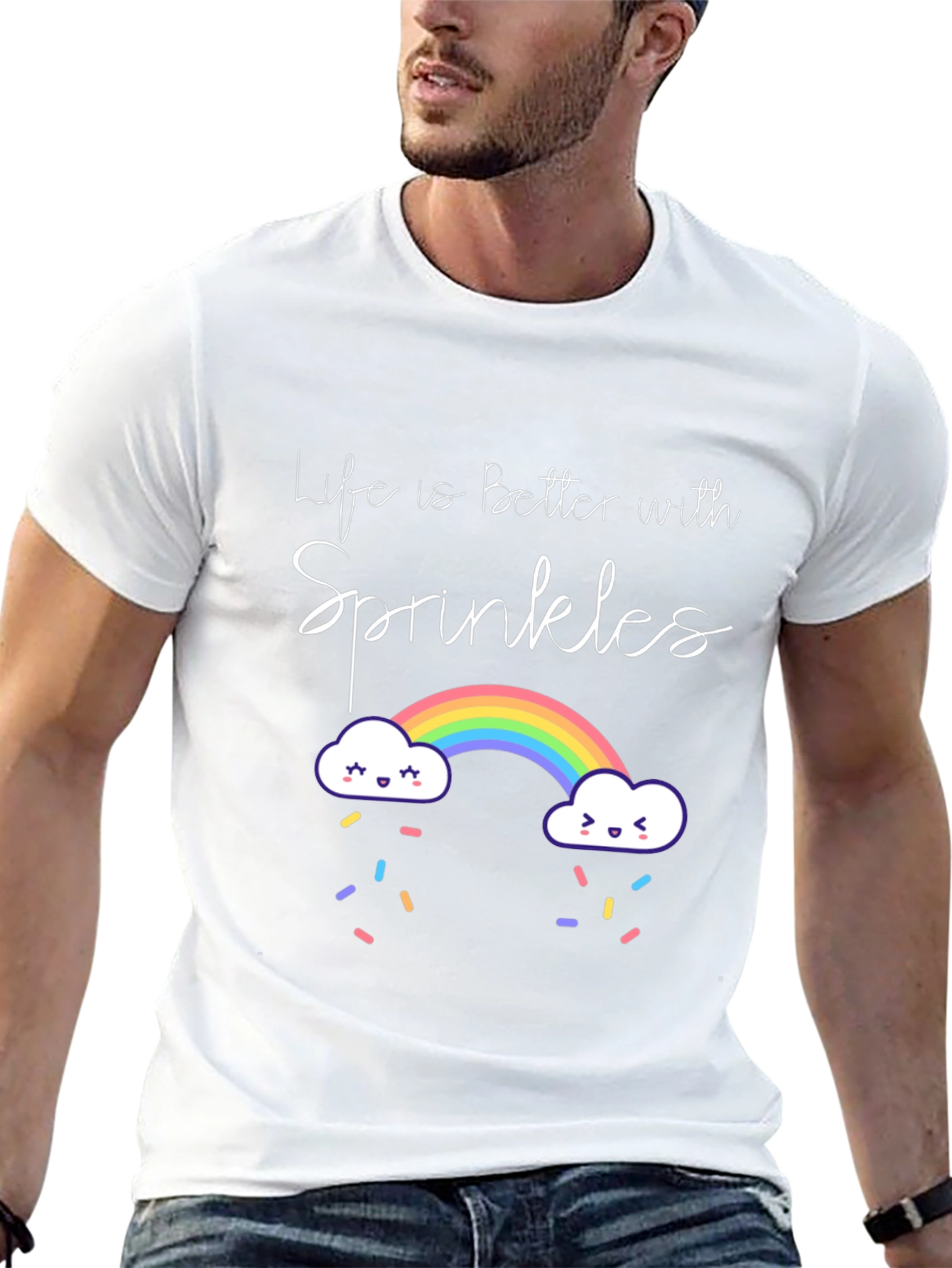 Sprinkles Rainbow Graphic Tee