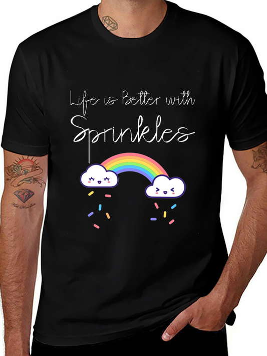 Sprinkles Rainbow Graphic Tee
