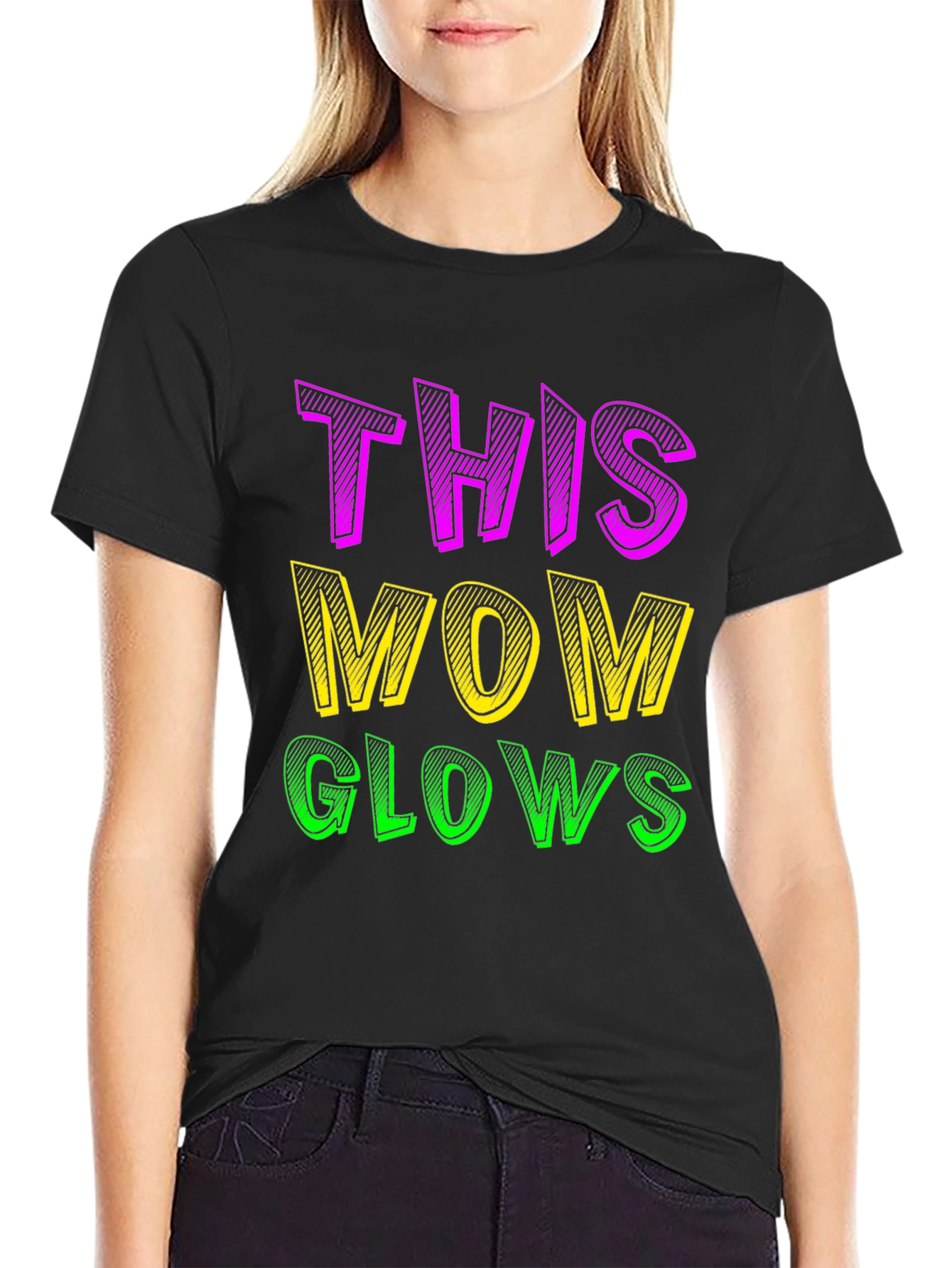 This Mom Glows T-Shirt