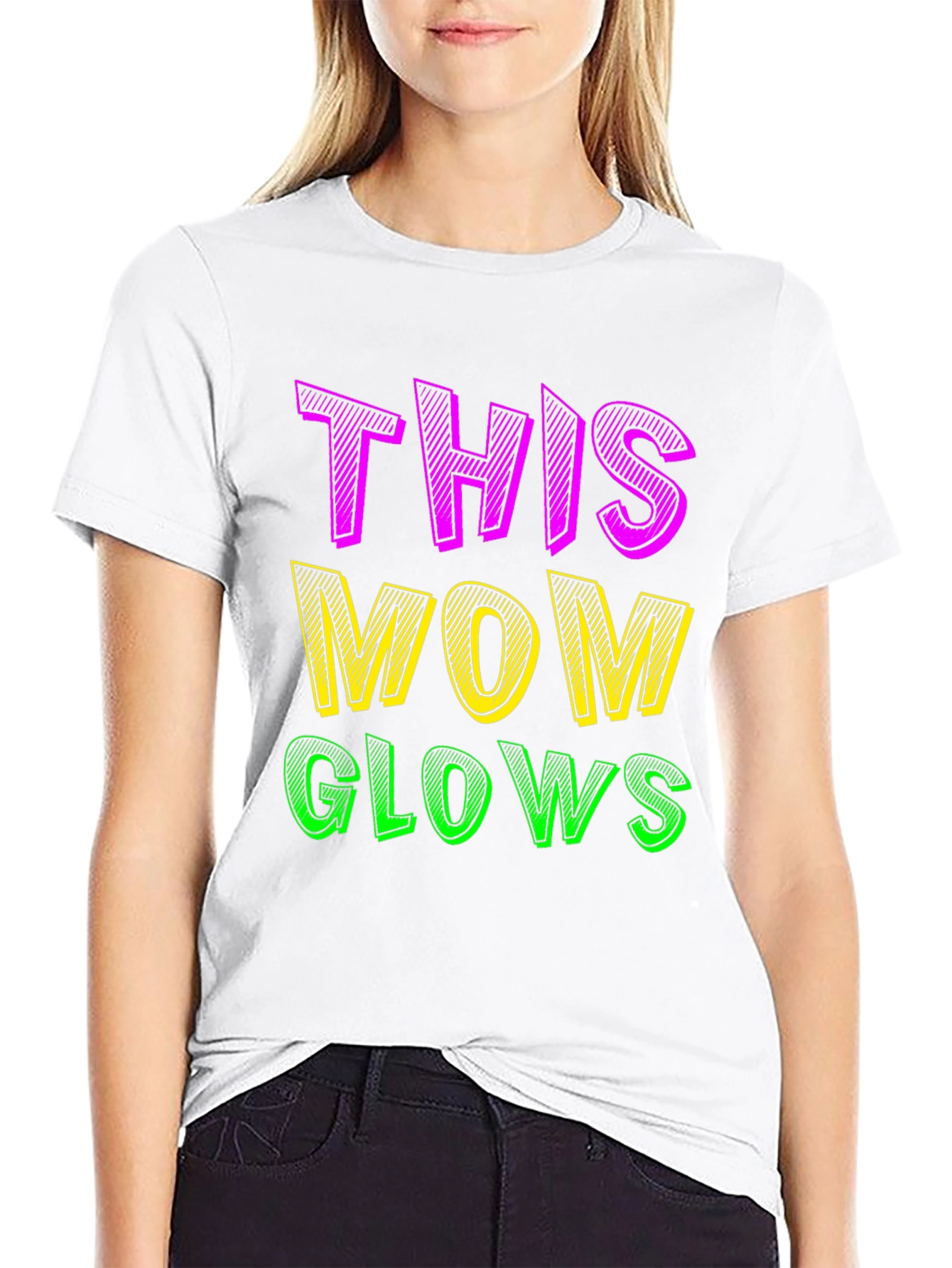 This Mom Glows T-Shirt