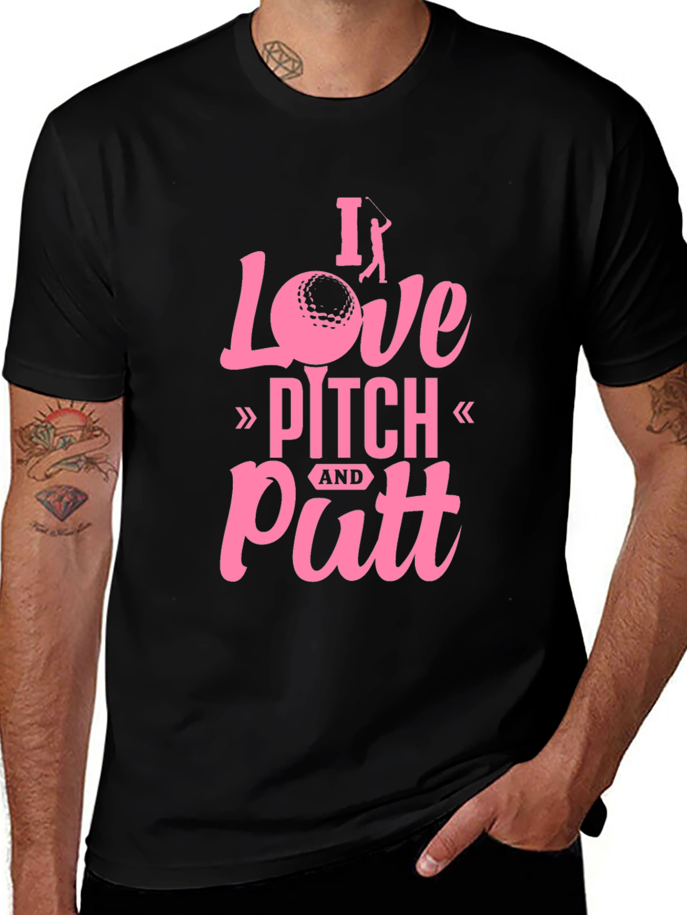 I Love Pitch and Putt Golf T-Shirt