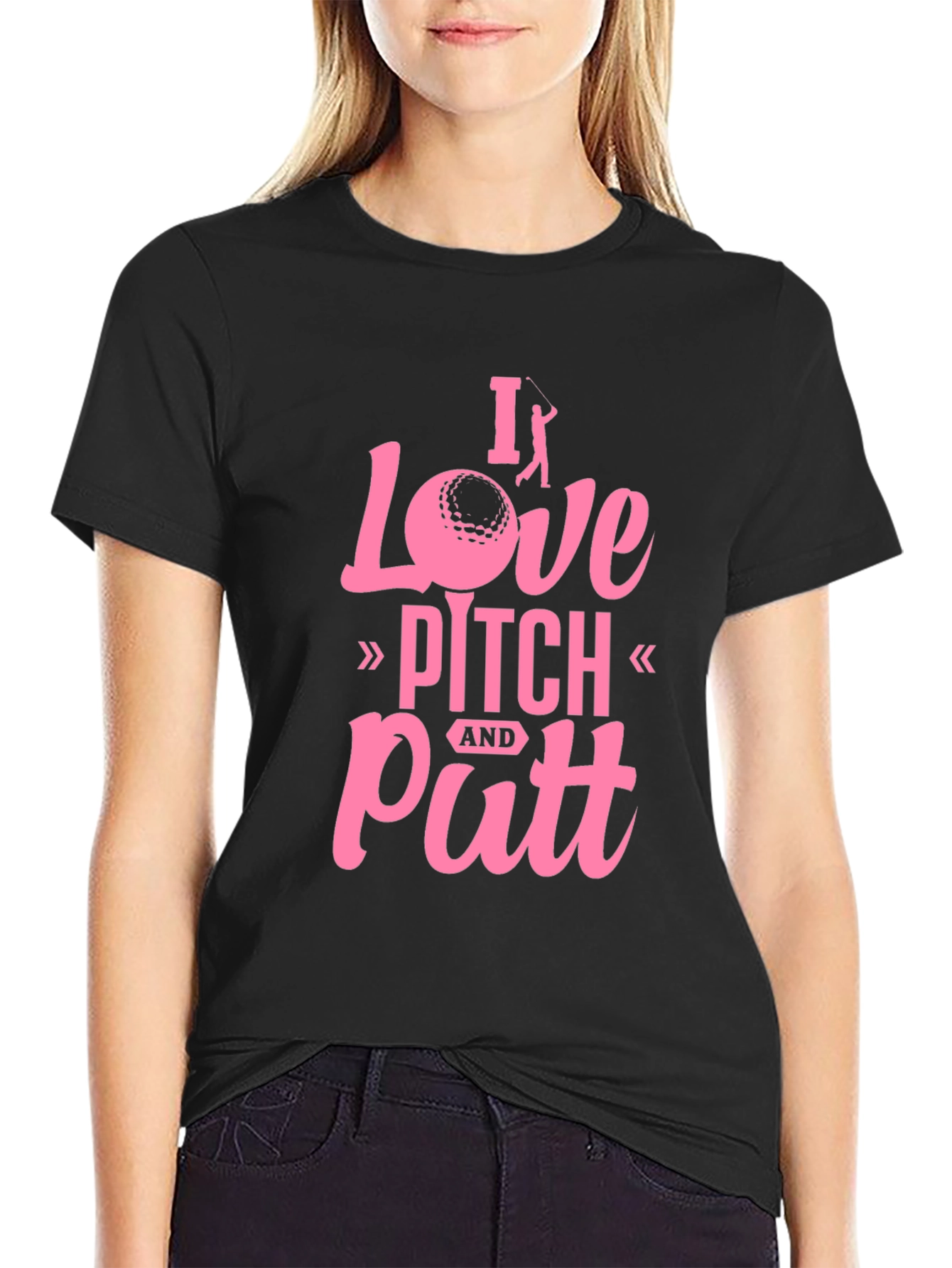 I Love Pitch and Putt Golf T-Shirt