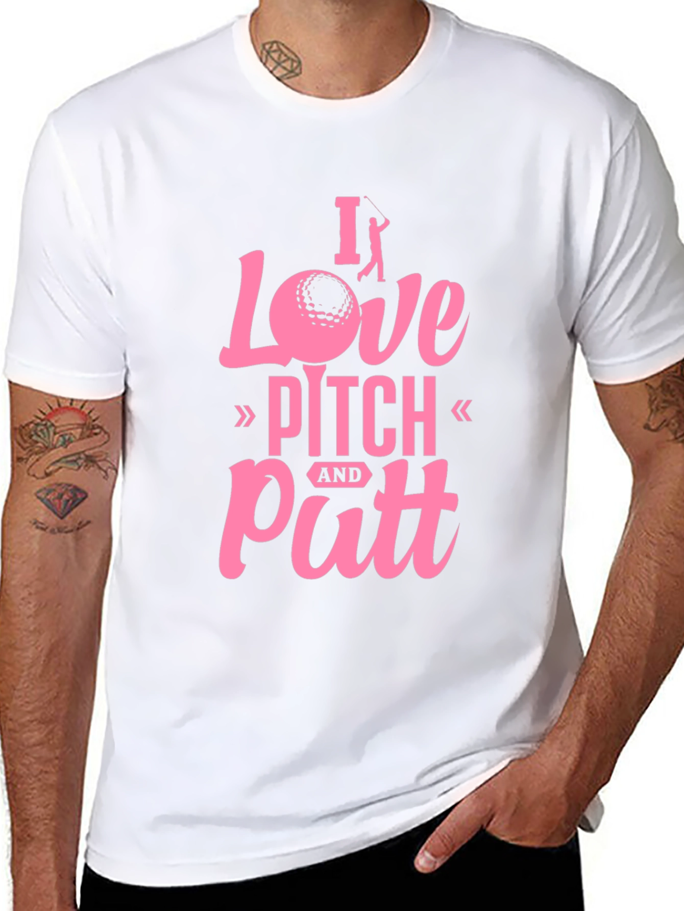 I Love Pitch and Putt Golf T-Shirt