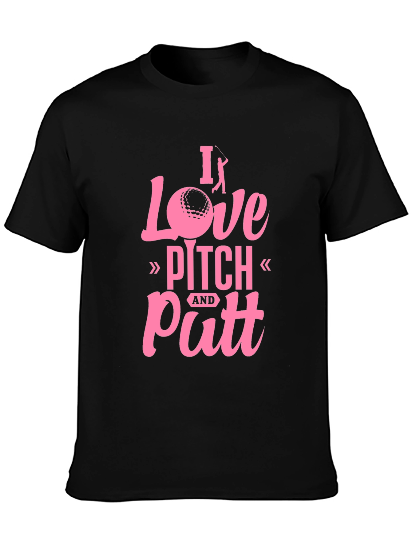 I Love Pitch and Putt Golf T-Shirt