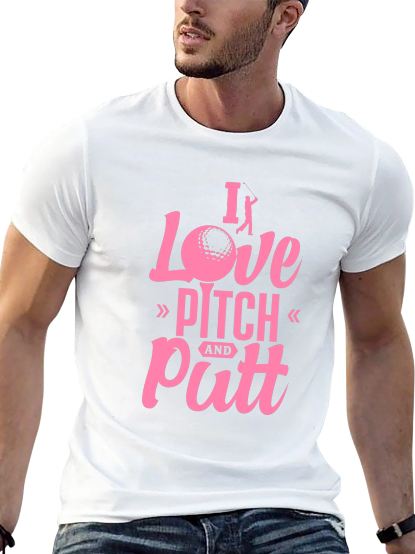 I Love Pitch and Putt Golf T-Shirt