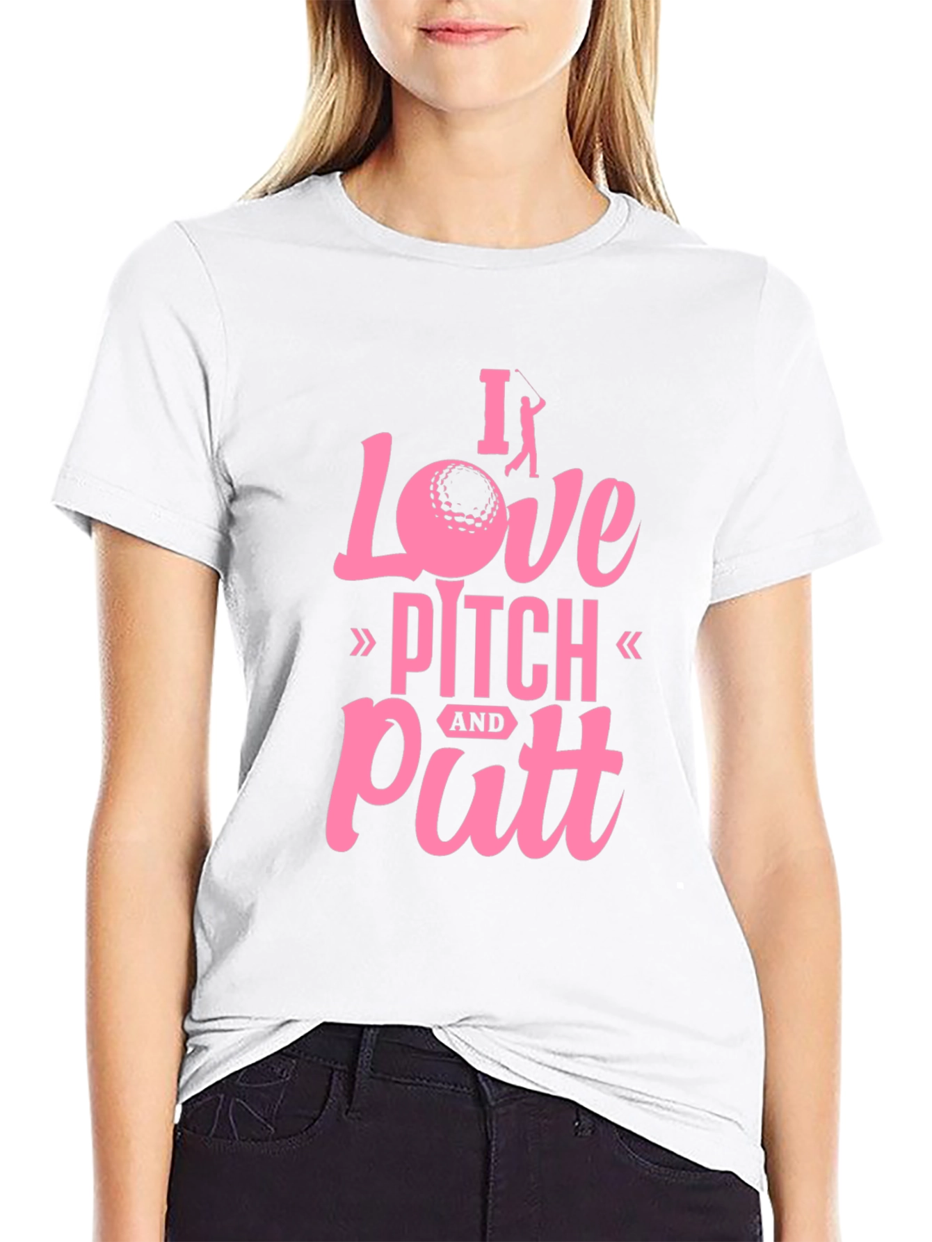 I Love Pitch and Putt Golf T-Shirt