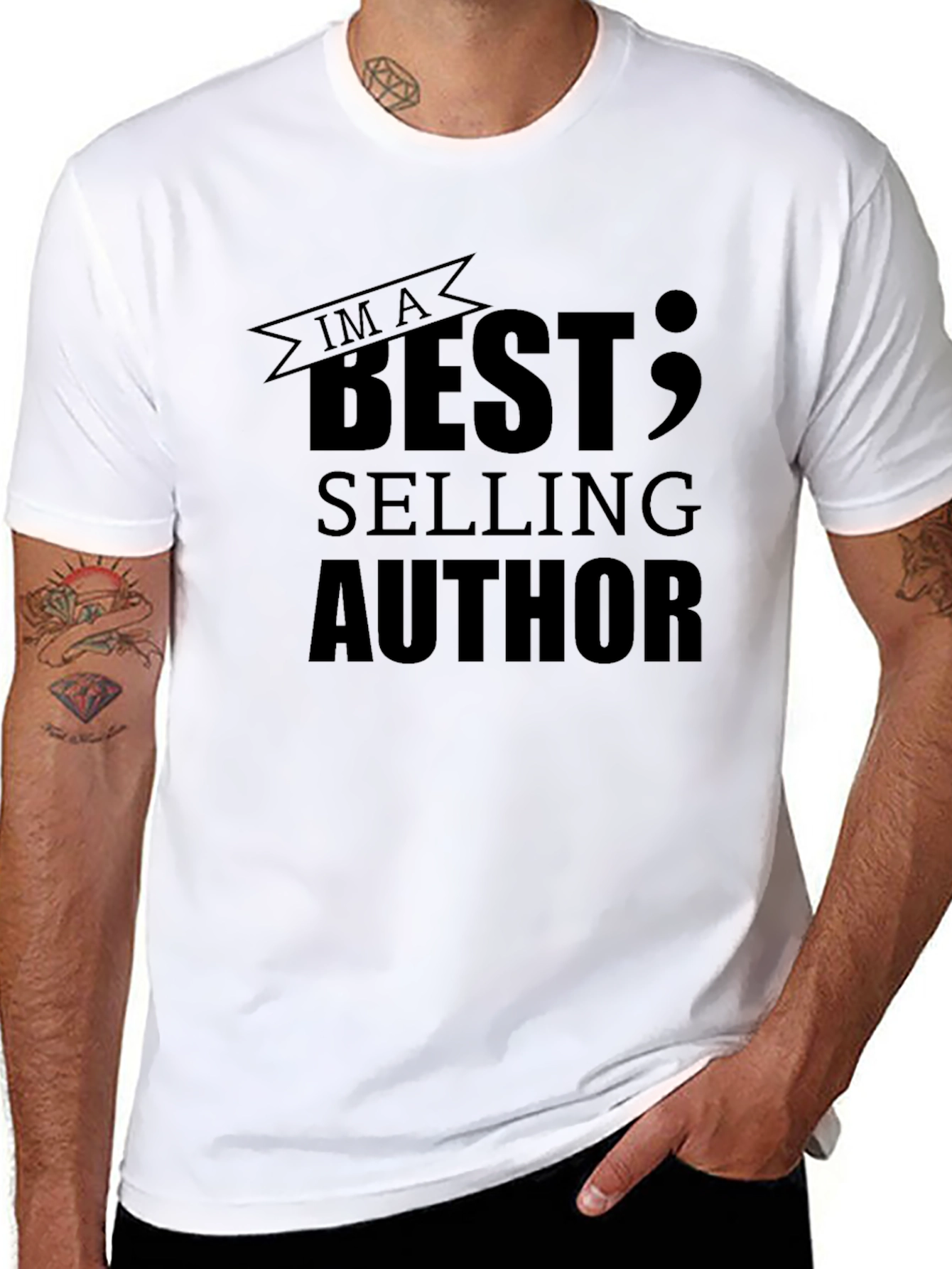 Best Selling Author Graphic Novelty T-Shirt