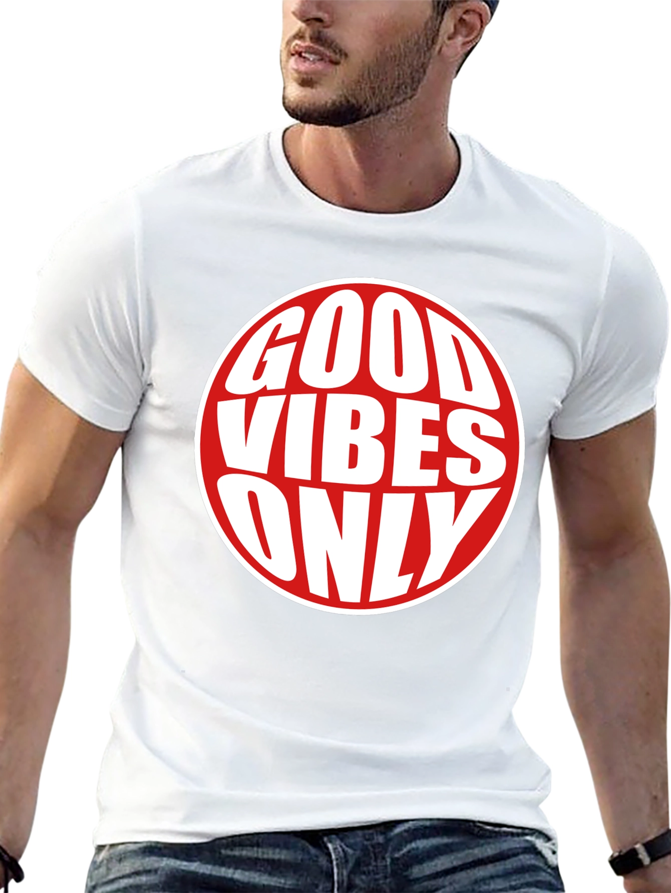 Good Vibes Only Graphic Tee - Black T-Shirt