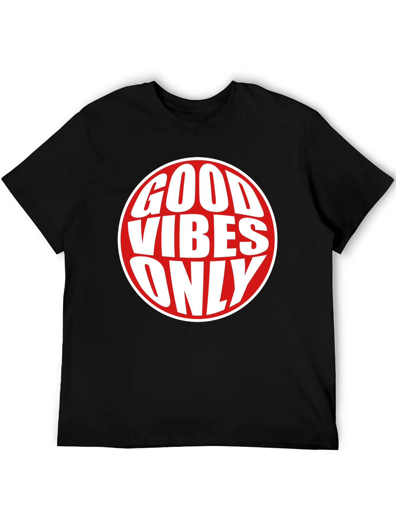 Good Vibes Only Graphic Tee - Black T-Shirt
