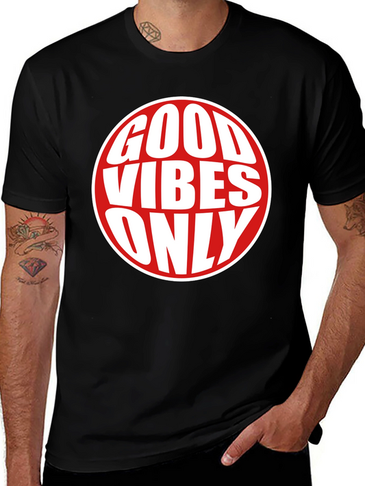 Good Vibes Only Graphic Tee - Black T-Shirt