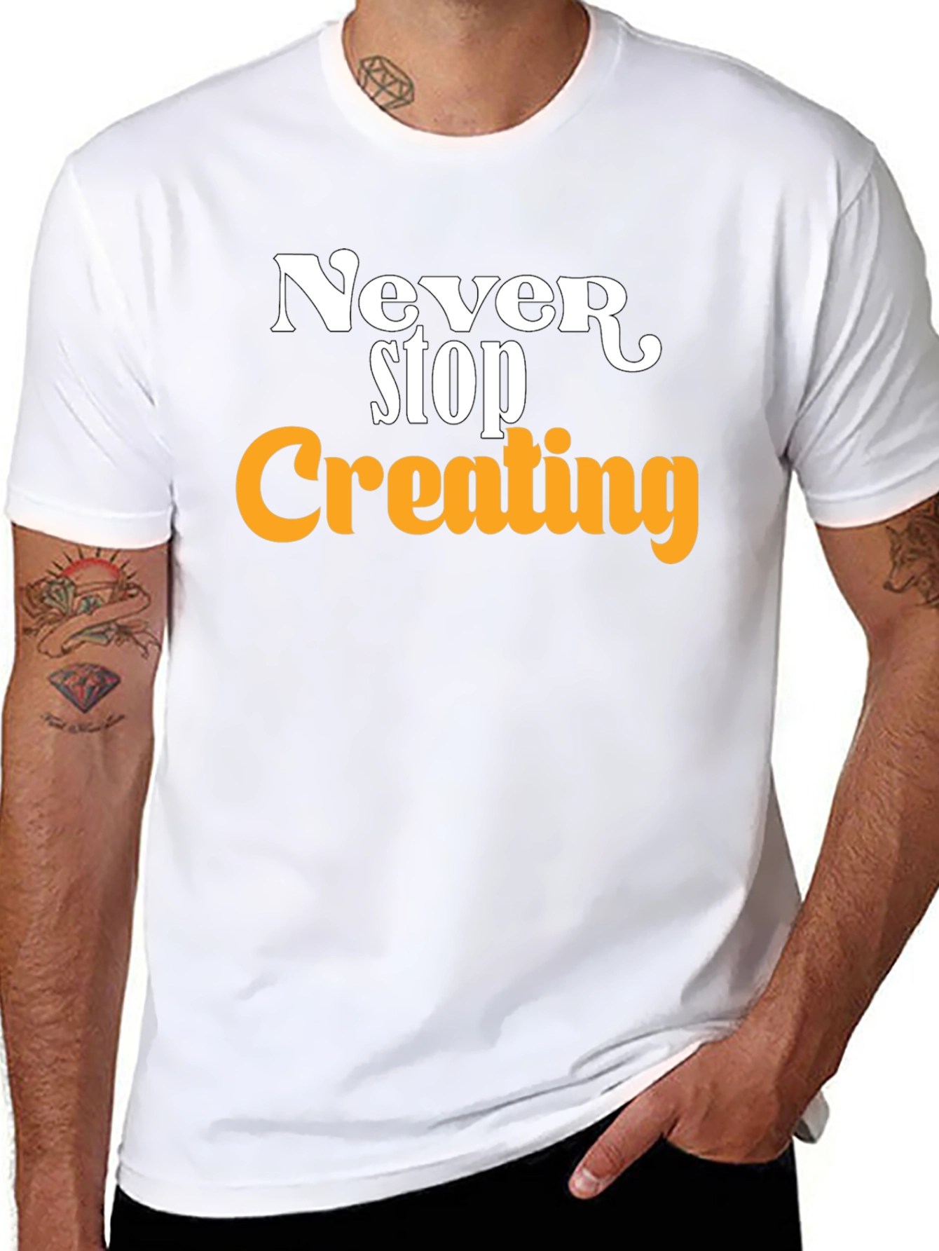 Never Stop Creating T-Shirt