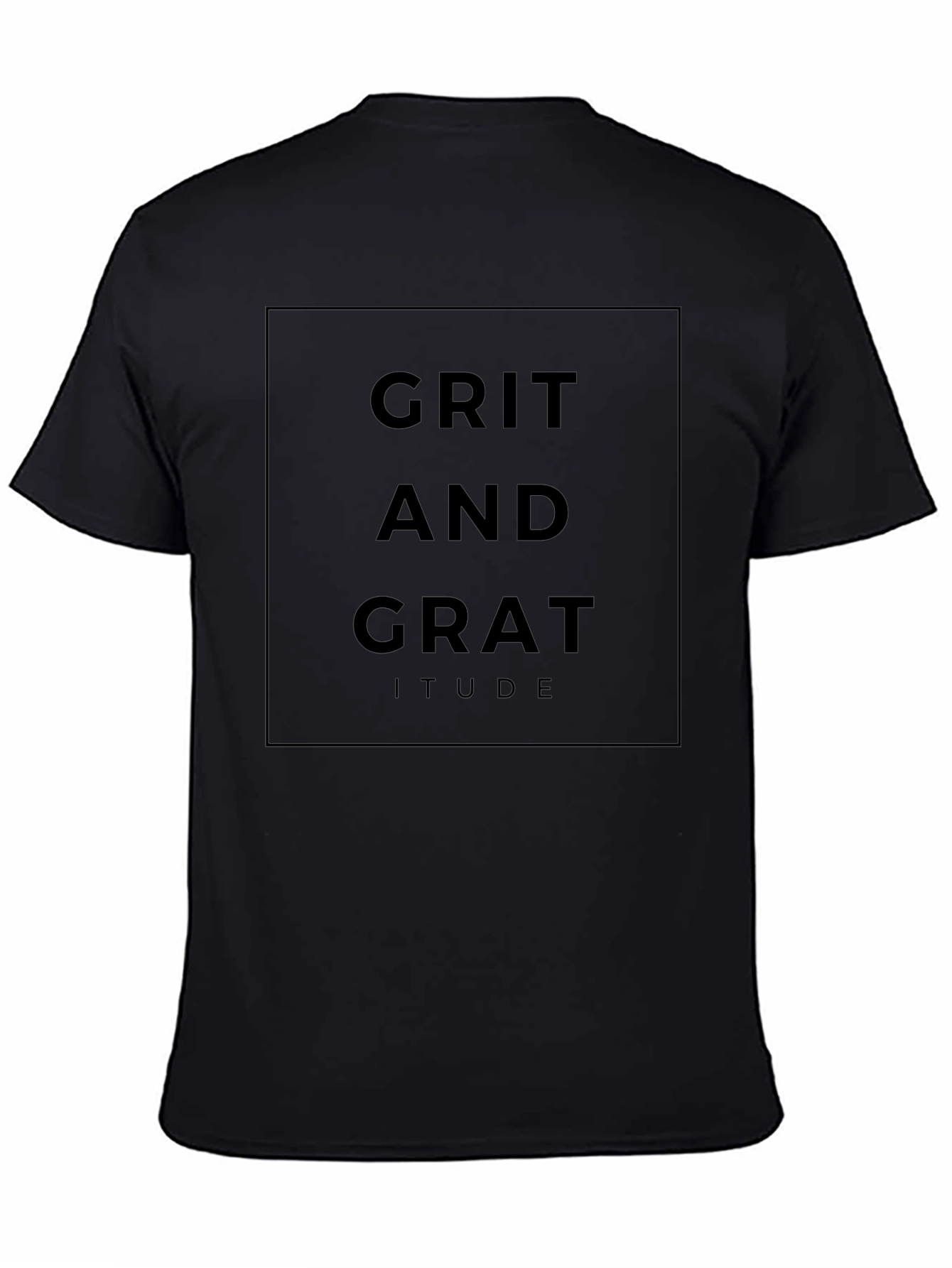 Grit and Gratitude T-Shirt - Inspiring Graphic Tee