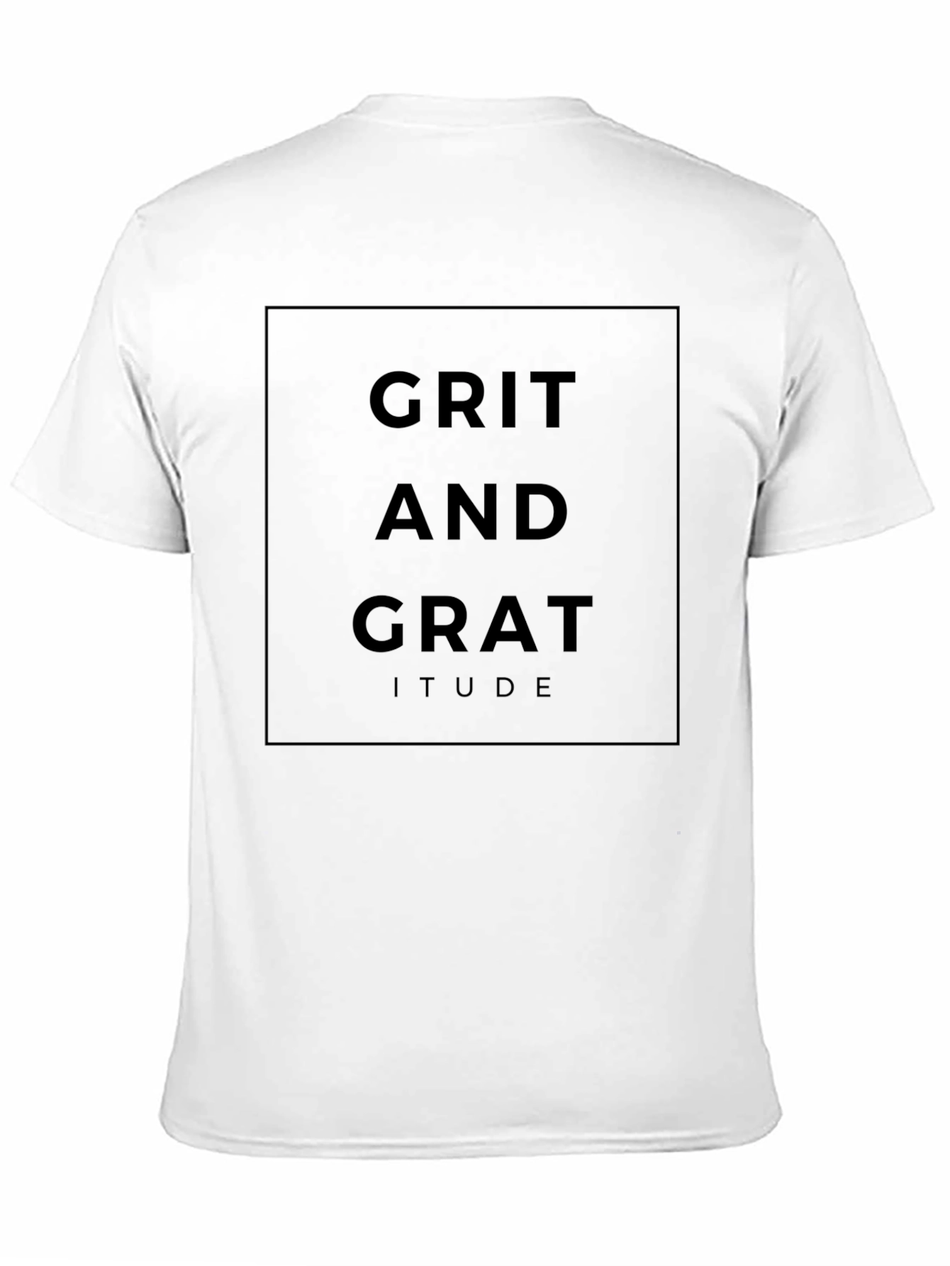 Grit and Gratitude T-Shirt - Inspiring Graphic Tee