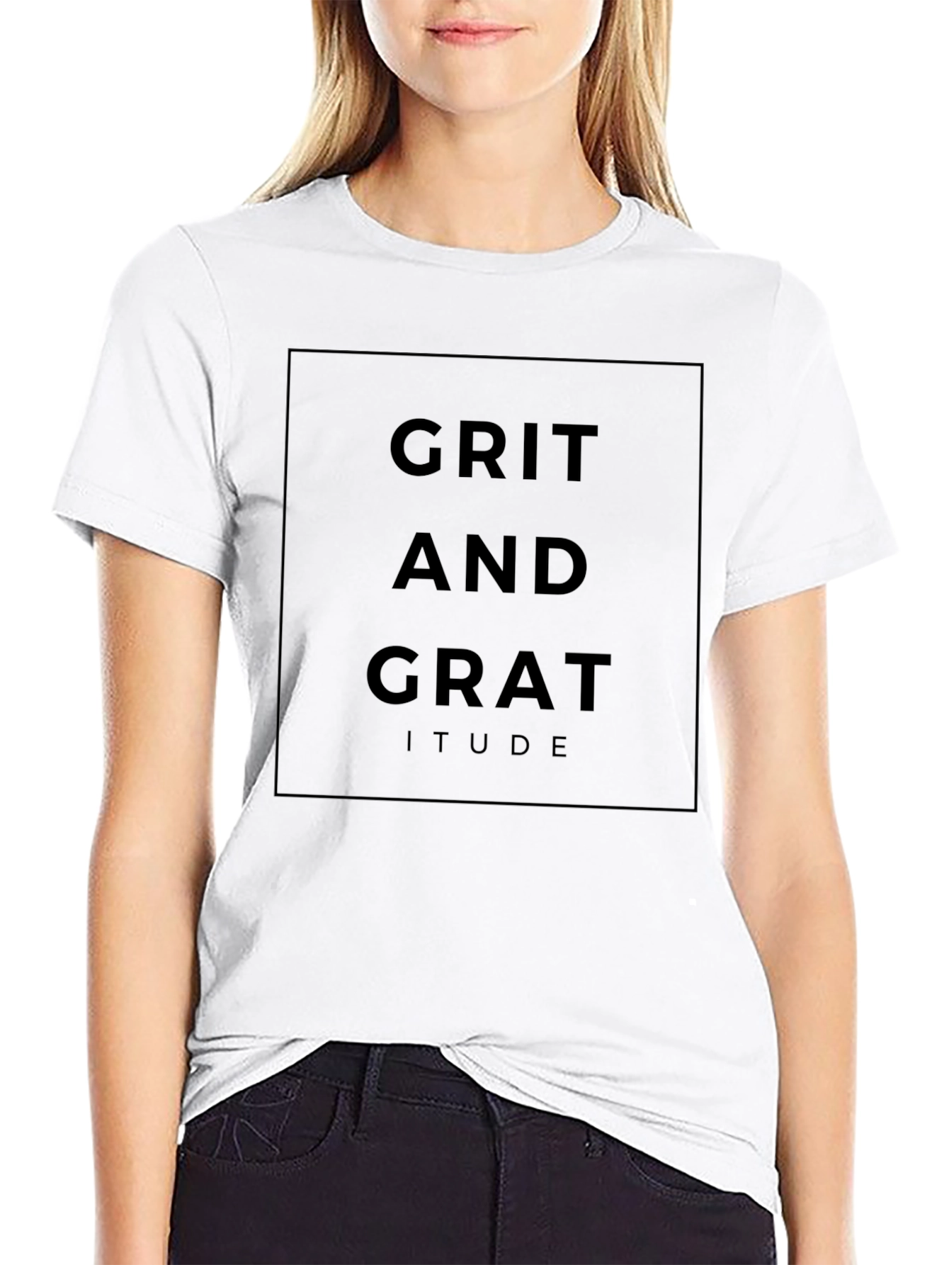 Grit and Gratitude T-Shirt - Inspiring Graphic Tee