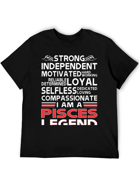 Pisces Legend T-Shirt - Strong Independent Compassionate