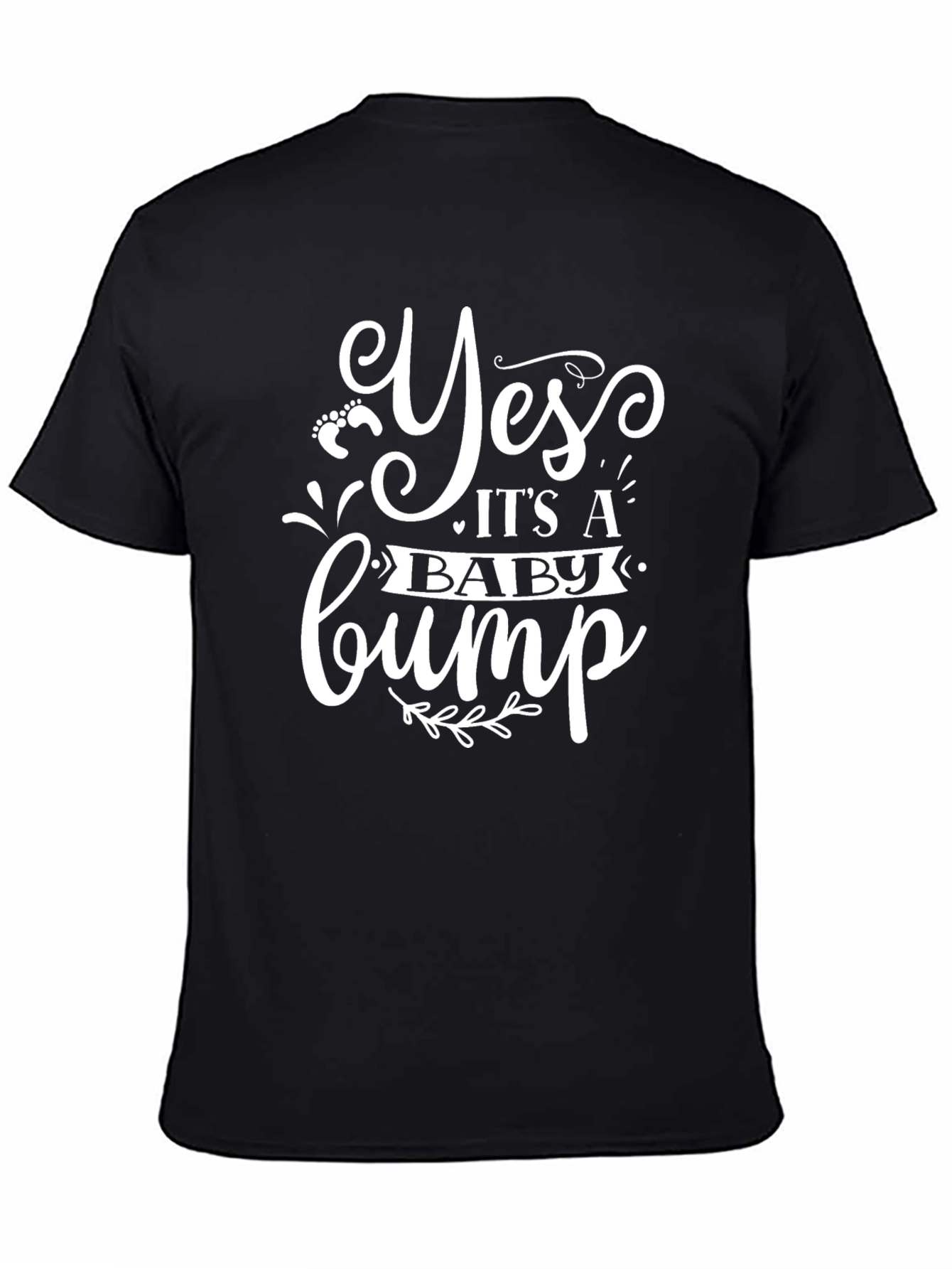 Yes Its A Baby Bump - Pregnancy T-Shirt