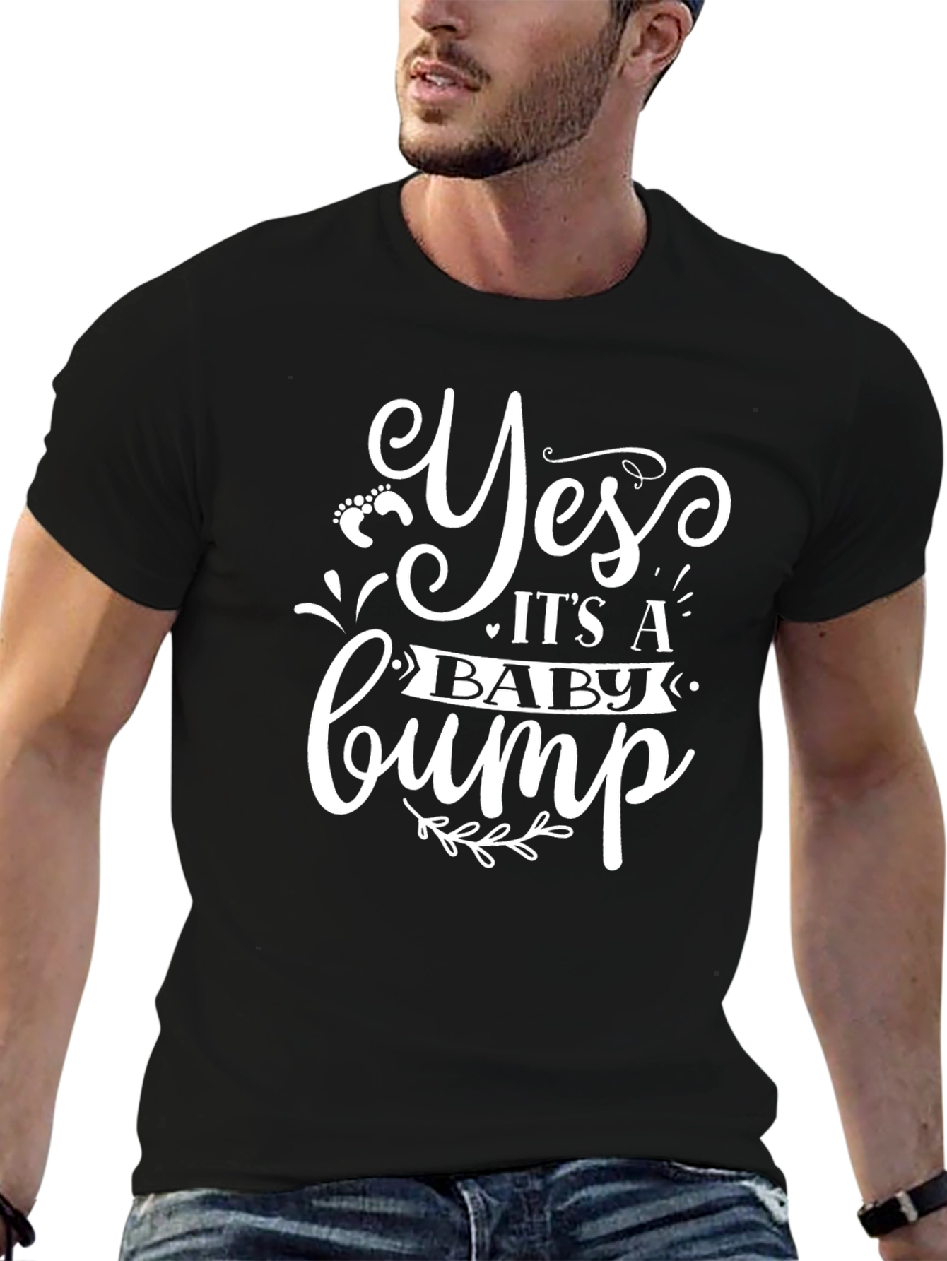 Yes Its A Baby Bump - Pregnancy T-Shirt