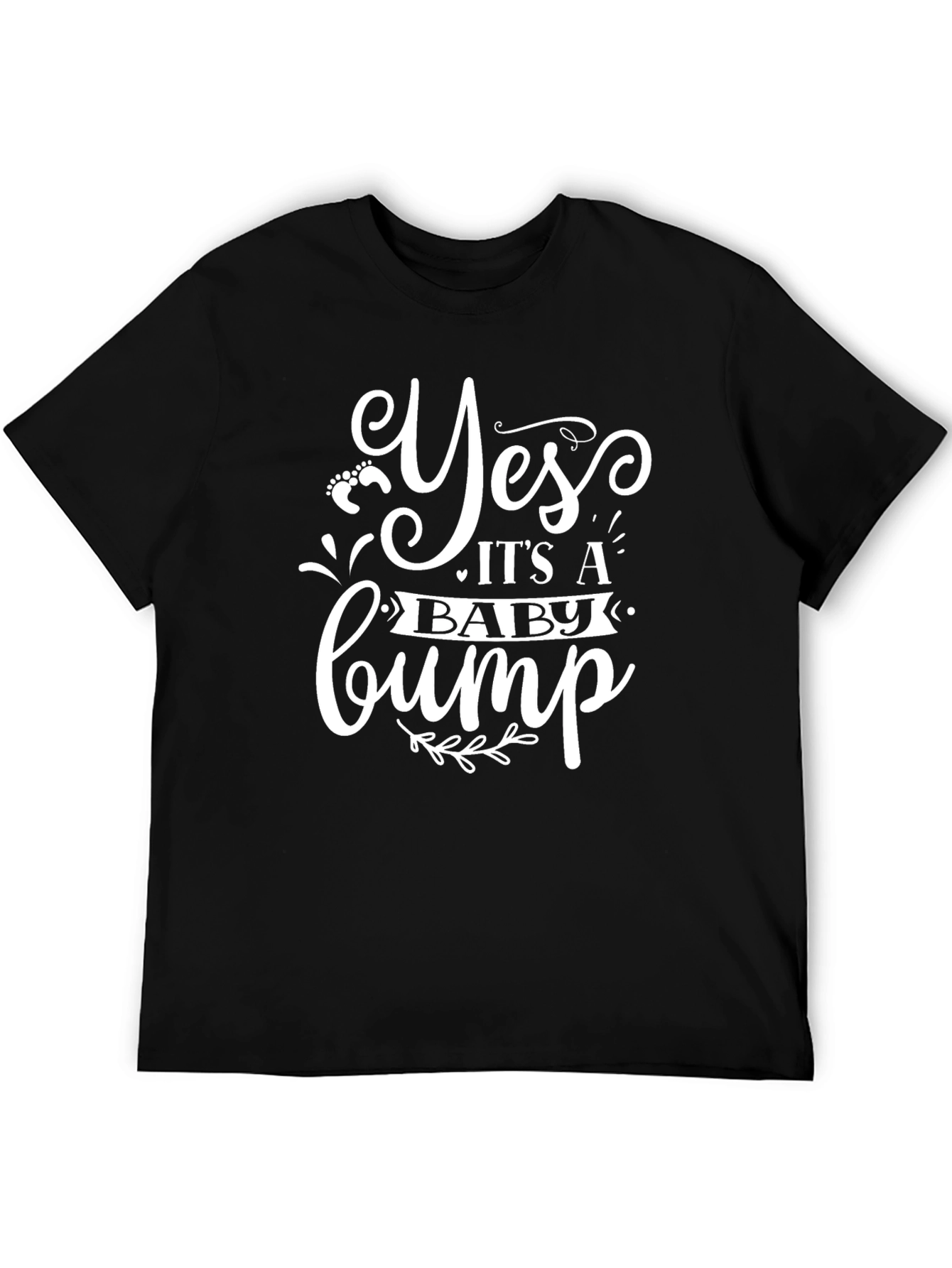 Yes Its A Baby Bump - Pregnancy T-Shirt