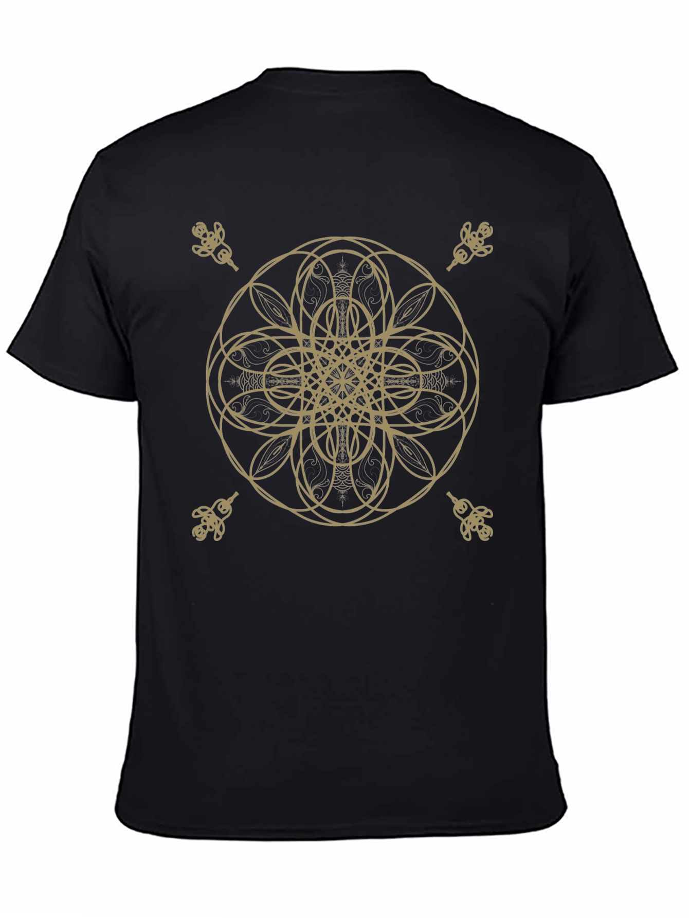 Geometric Mandala Graphic Tee - Stylish Comfort