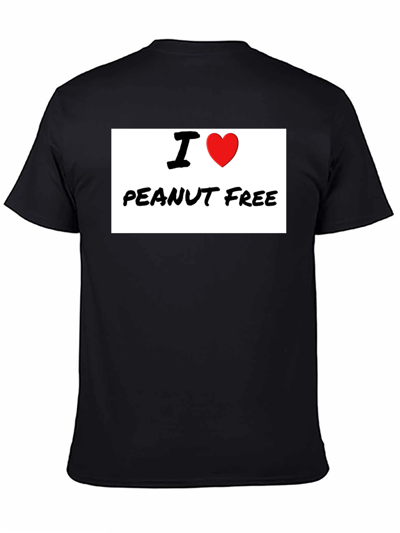 I Heart Peanut Free T-Shirt - Allergy Awareness